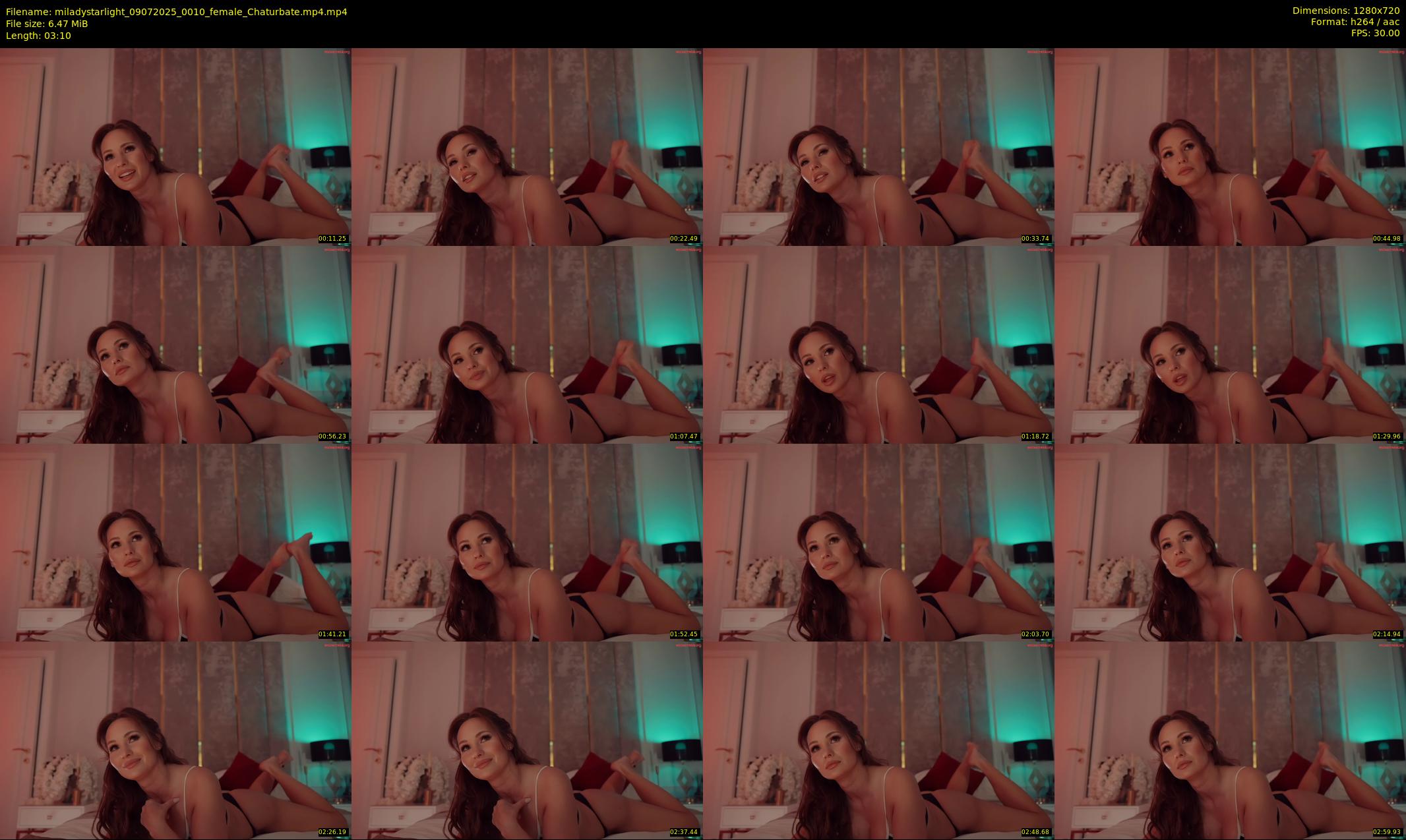 miladystarlight — 4 minute Chaturbate female cam show recording, 720p, Jul 9, 2025