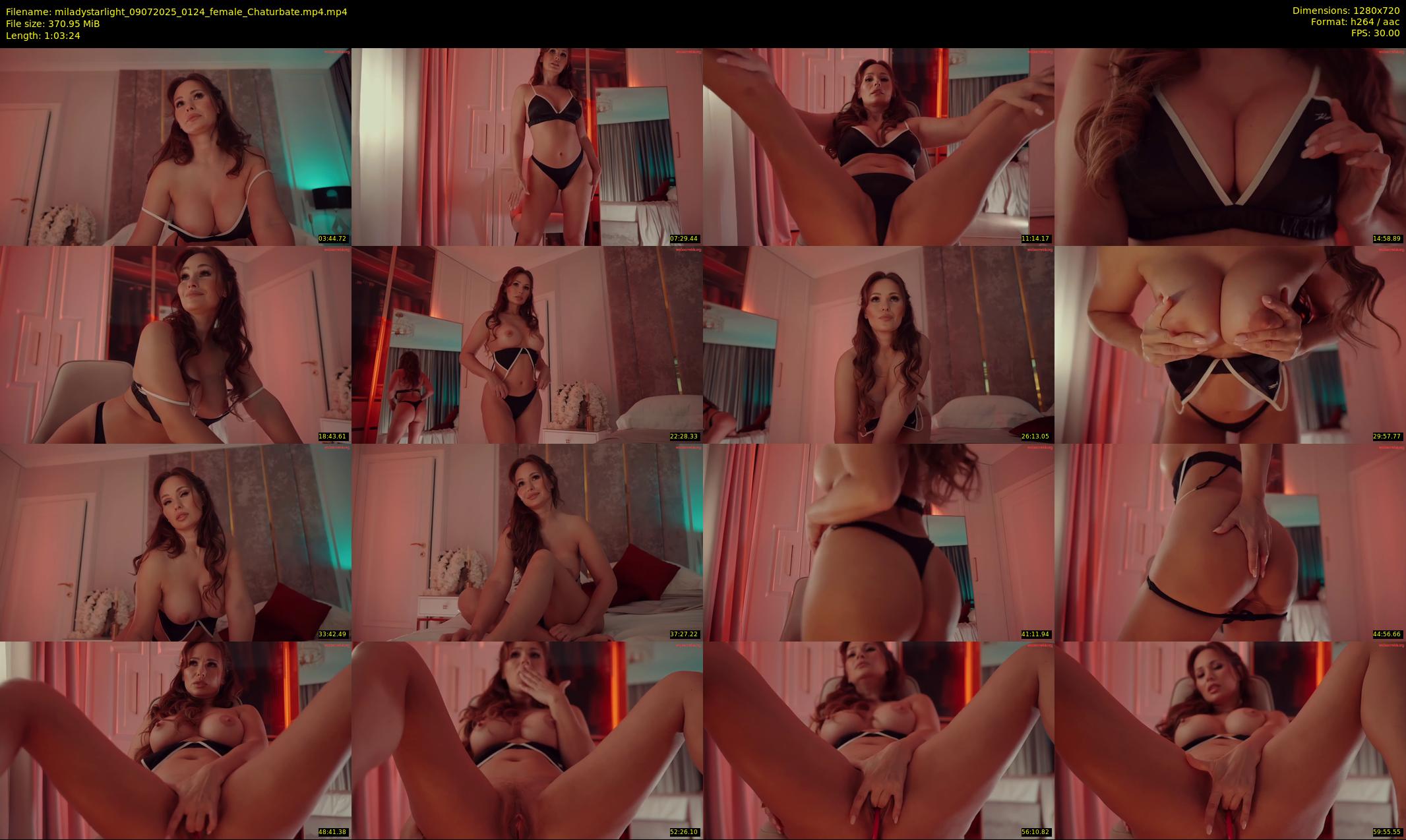 miladystarlight — 64 minute Chaturbate female cam show recording, 720p, Jul 9, 2025