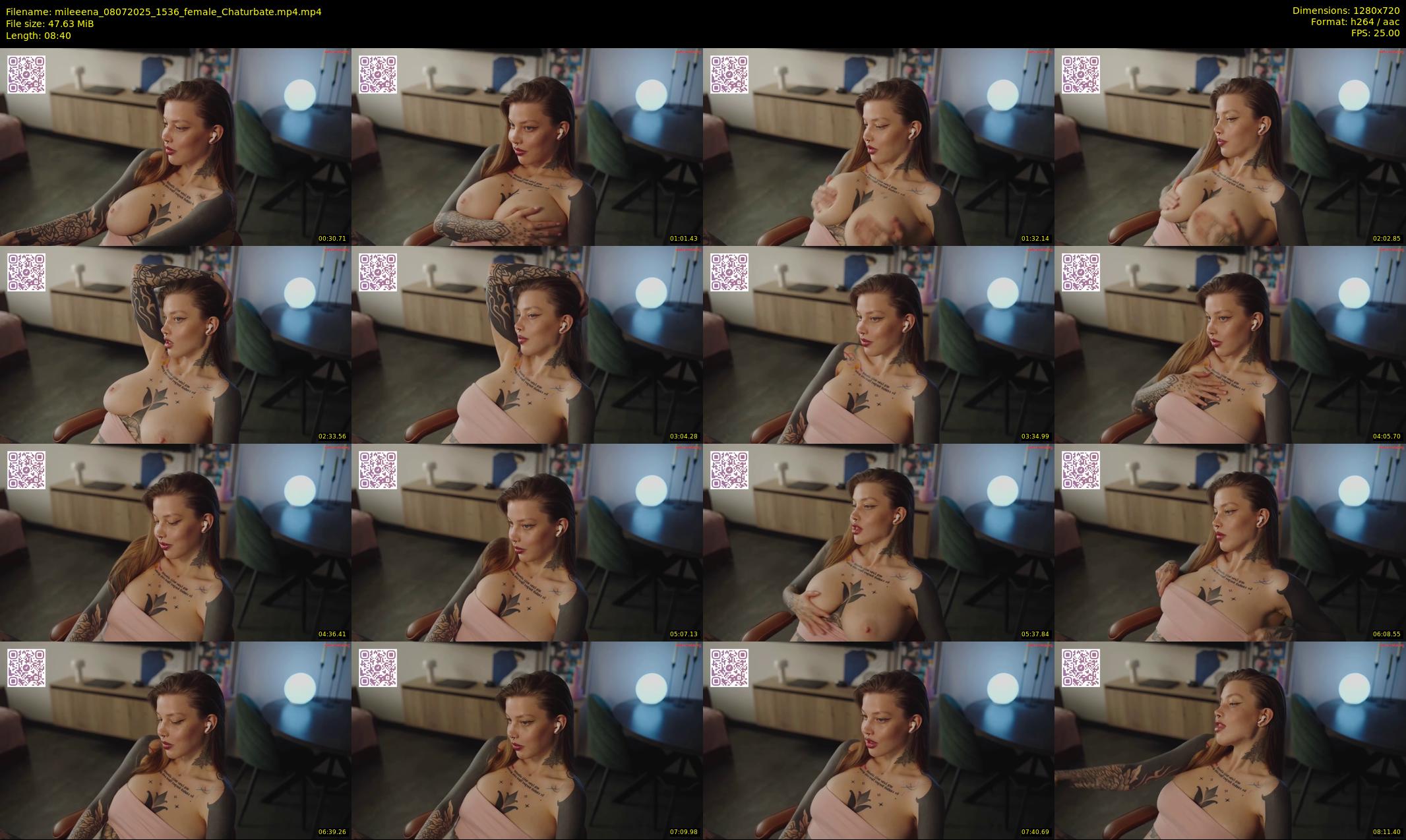mileeena — 9 minute Chaturbate female cam show recording, 720p, Jul 8, 2025