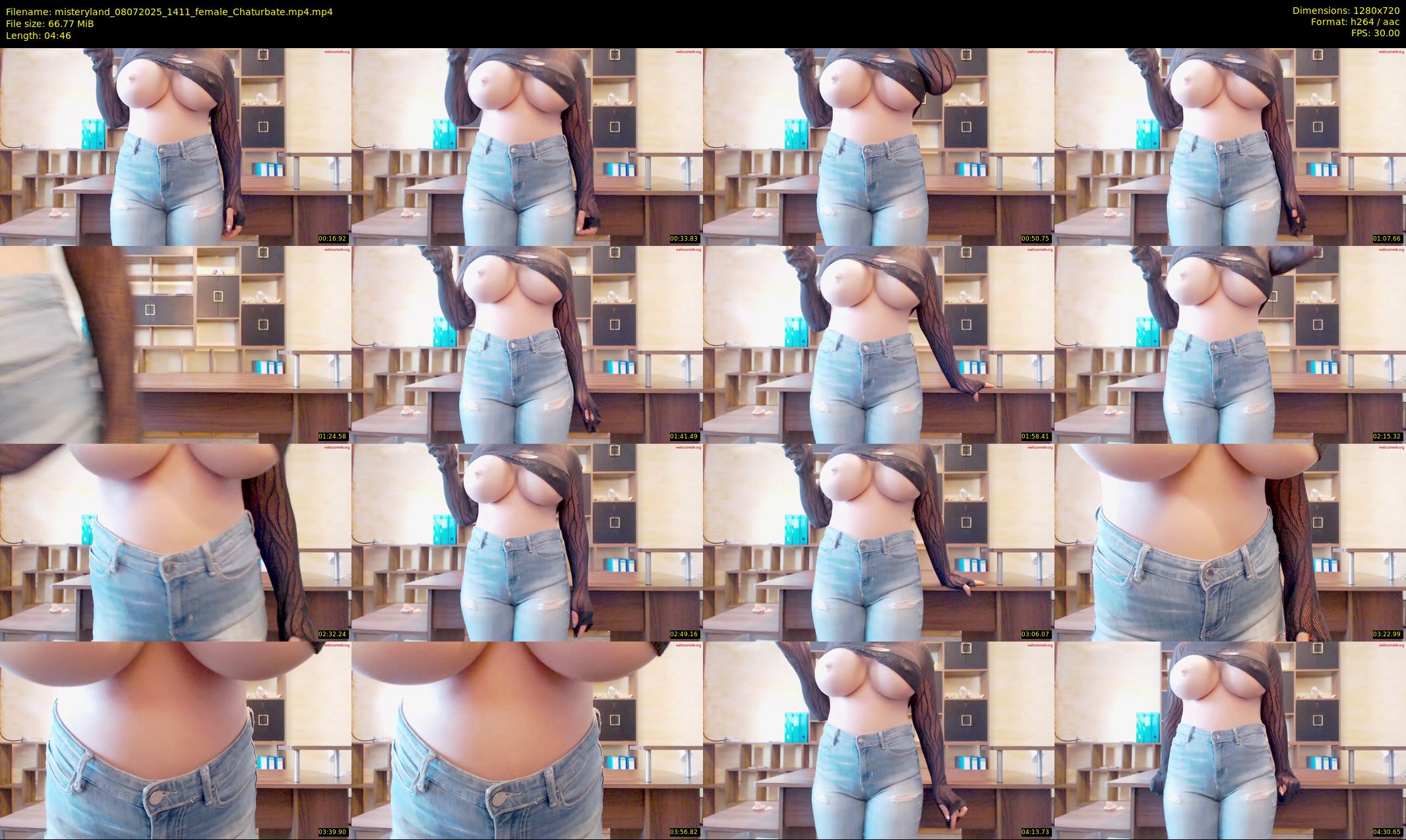 misteryland — 5 minute Chaturbate couple cam show recording, 720p, Jul 8, 2025