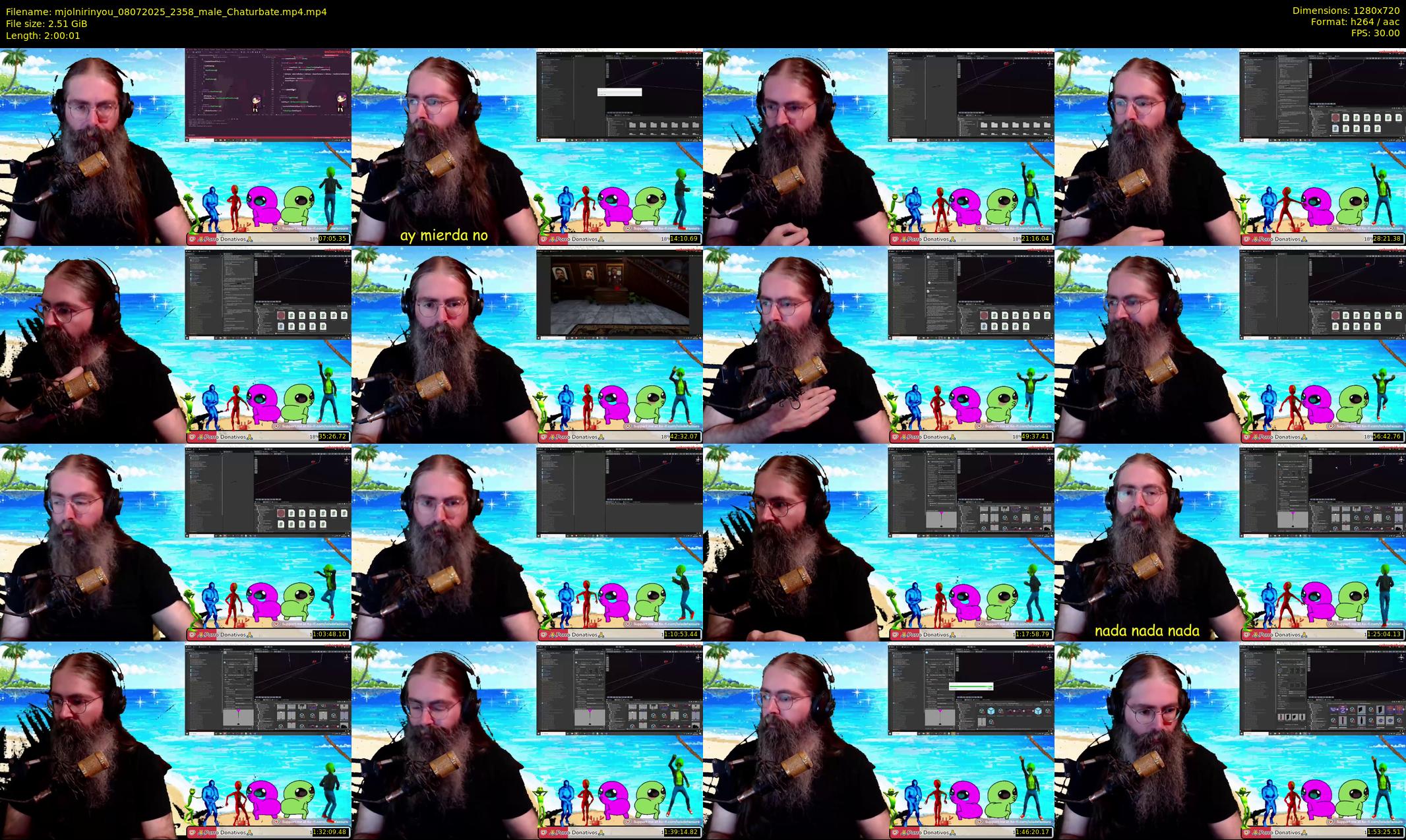 mjolnirinyou — 121 minute Chaturbate male cam show recording, 720p, Jul 8, 2025
