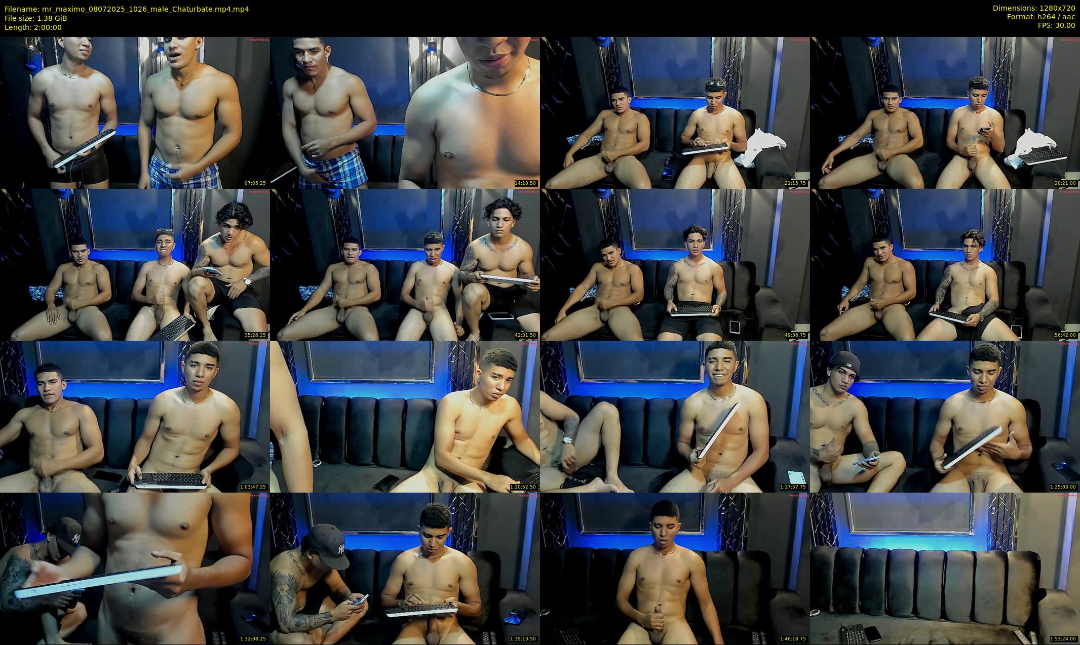 mr_maximo — 120 minute Chaturbate male cam show recording, 720p, Jul 8, 2025