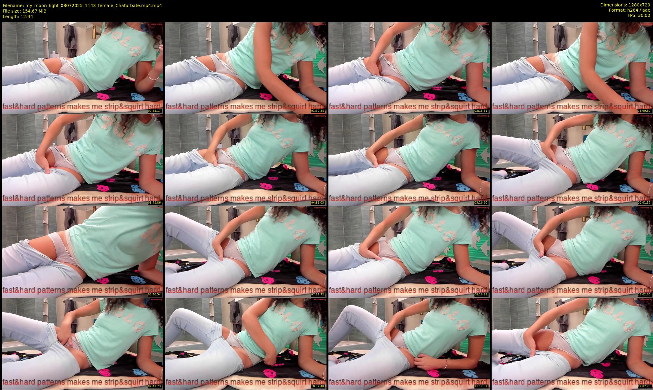 my_moon_light — 13 minute Chaturbate female cam show recording, 720p, Jul 8, 2025