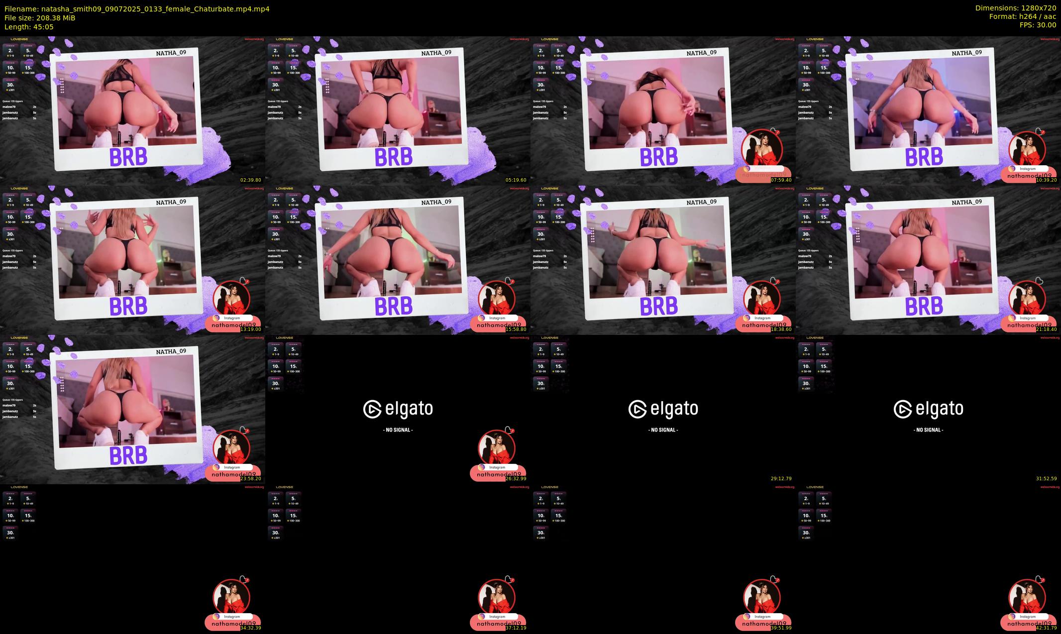 natasha_smith09 — 46 minute Chaturbate female cam show recording, 720p, Jul 9, 2025