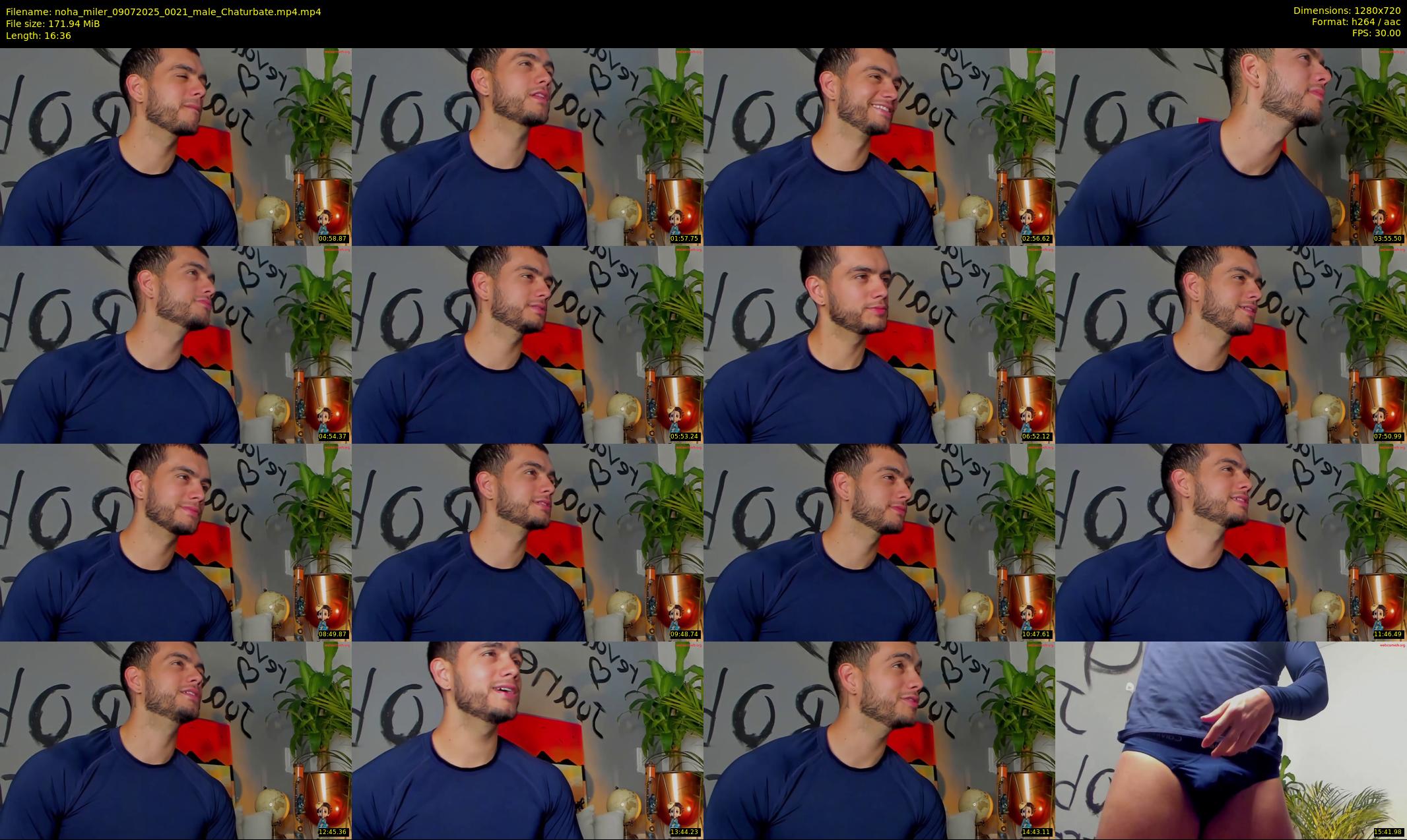 noha_miler — 17 minute Chaturbate male cam show recording, 720p, Jul 9, 2025