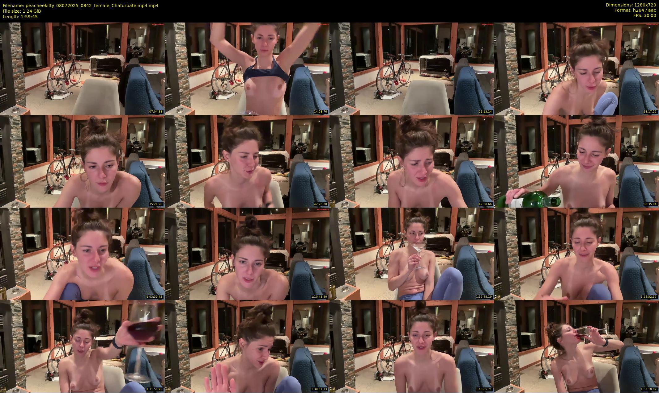 peacheekitty — 120 minute Chaturbate female cam show recording, 720p, Jul 8, 2025