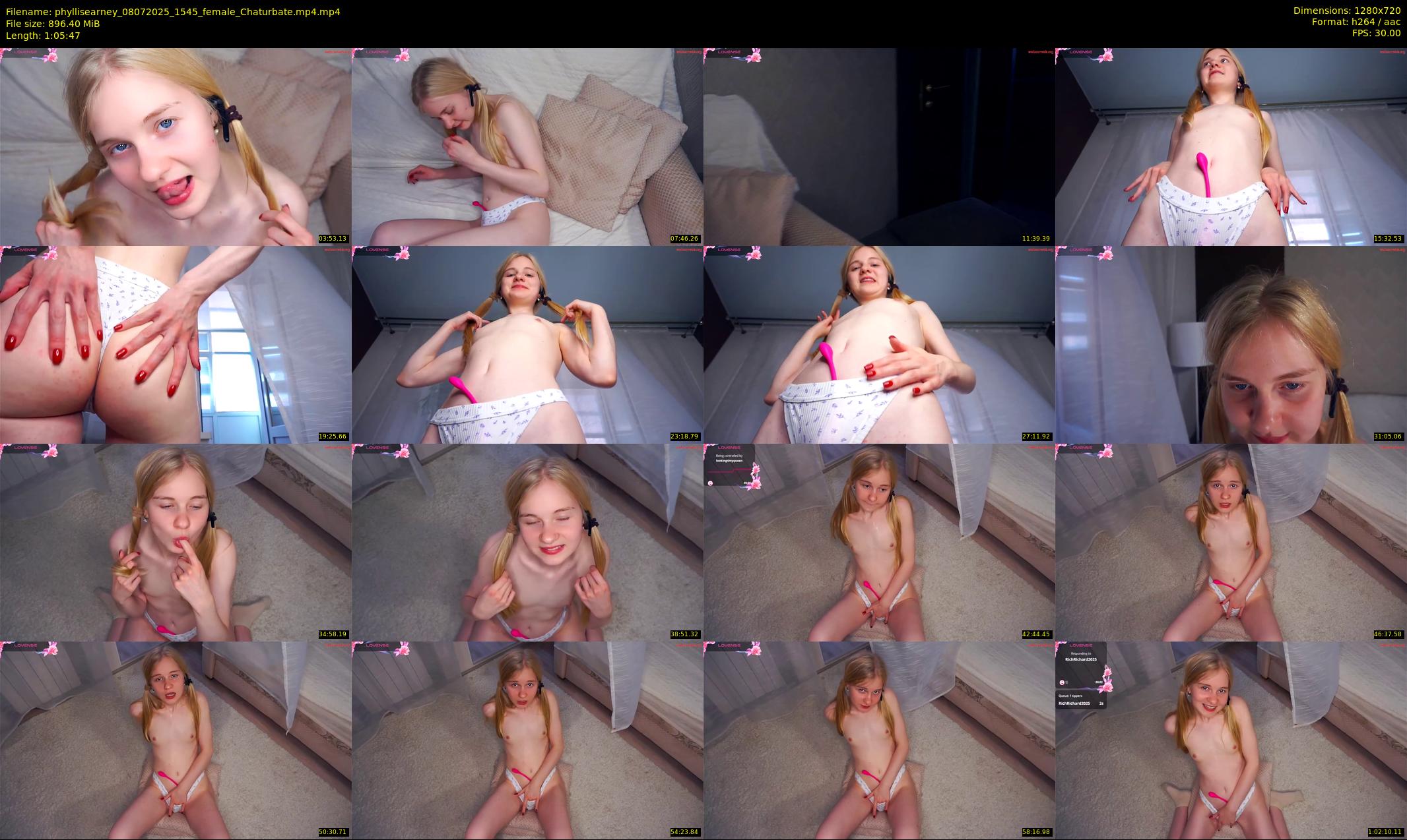 phyllisearney — 66 minute Chaturbate female cam show recording, 720p, Jul 8, 2025