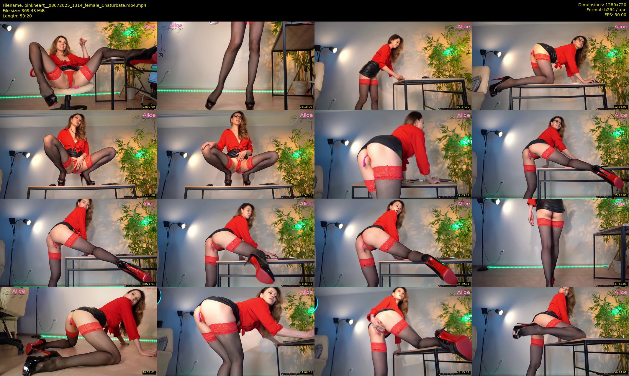pinkheart_ — 54 minute Chaturbate female cam show recording, 720p, Jul 8, 2025