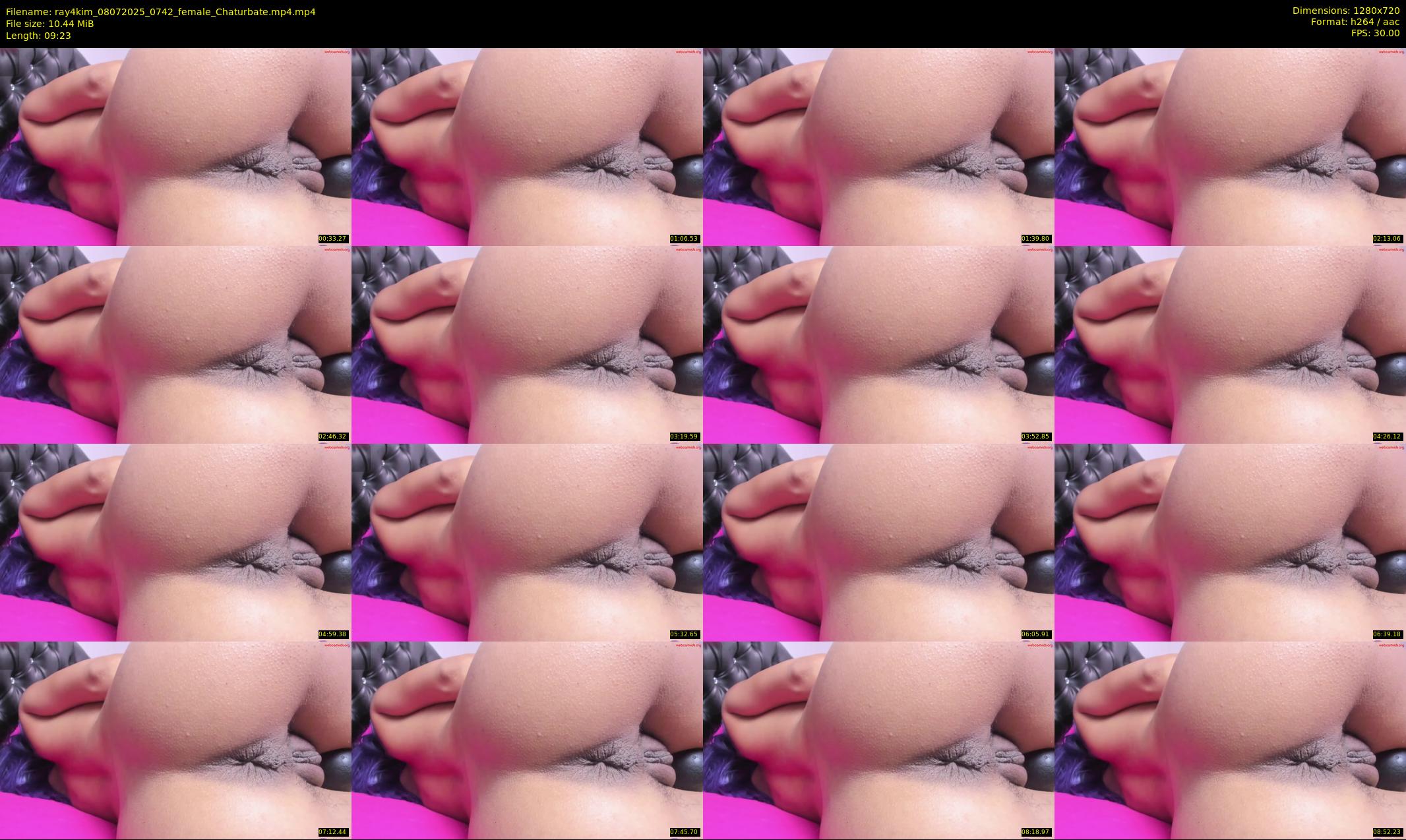 ray4kim — 10 minute Chaturbate couple cam show recording, 720p, Jul 8, 2025