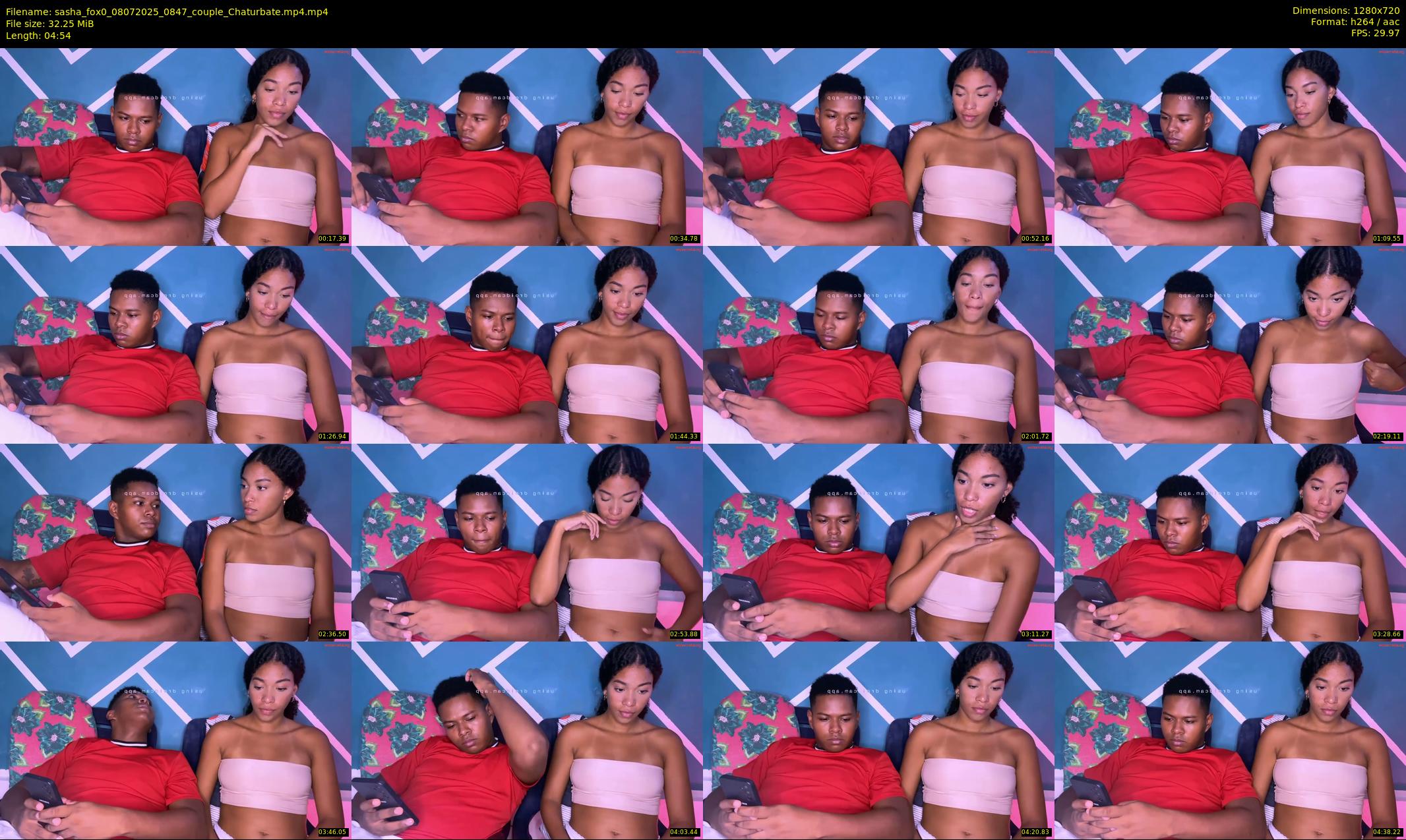 sasha_fox0 — 5 minute Chaturbate couple cam show recording, 720p, Jul 8, 2025