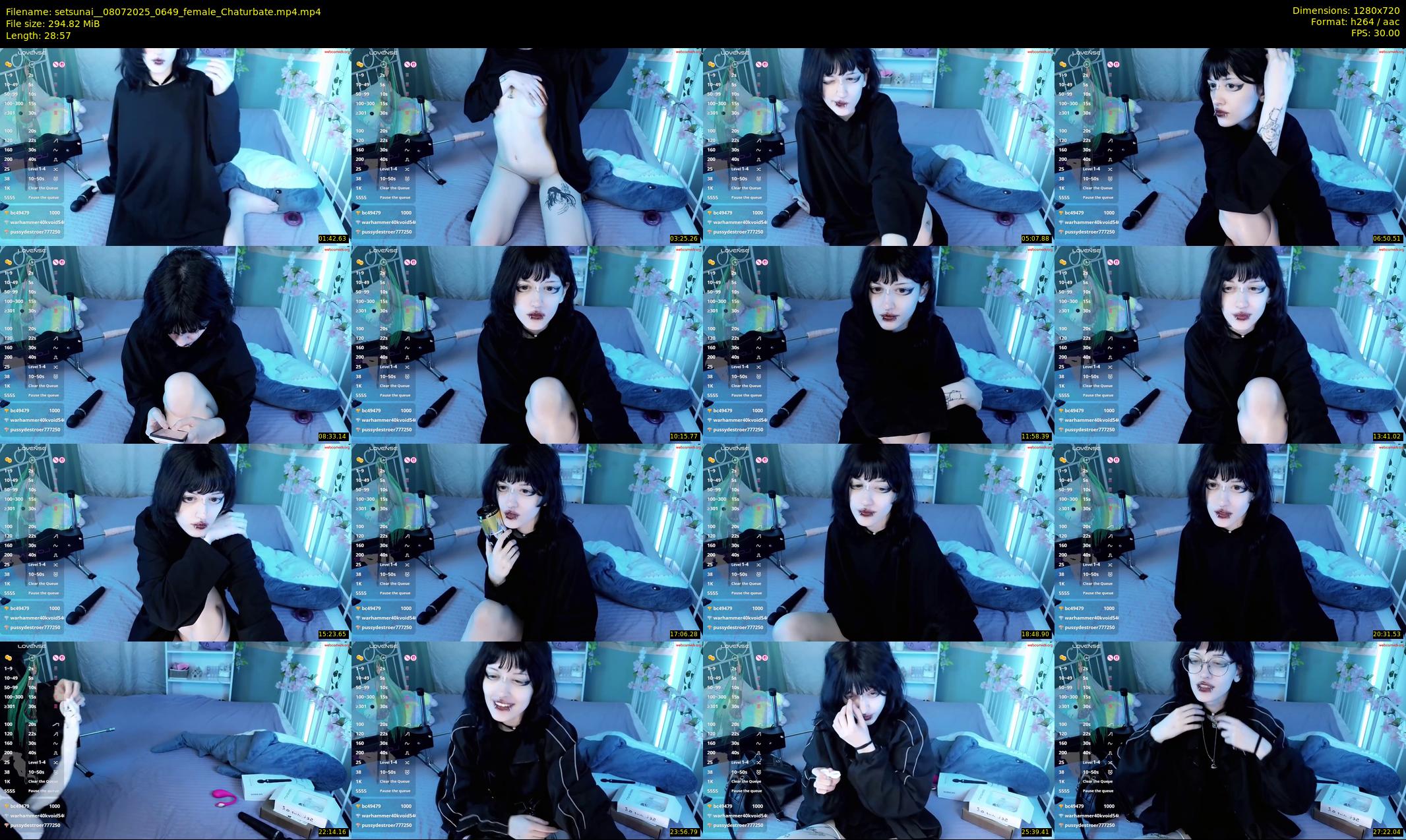 setsunai_ — 29 minute Chaturbate female cam show recording, 720p, Jul 8, 2025