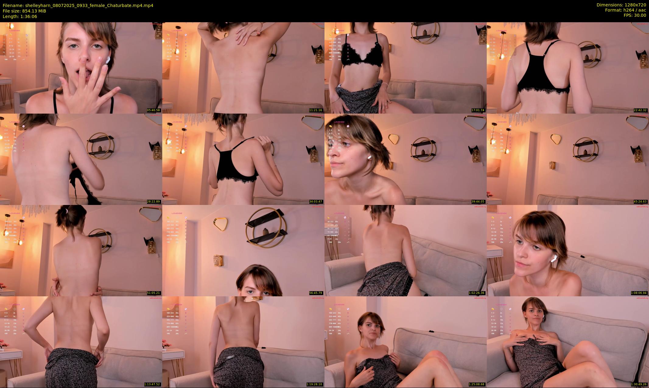shelleyharn — 97 minute Chaturbate female cam show recording, 720p, Jul 8, 2025