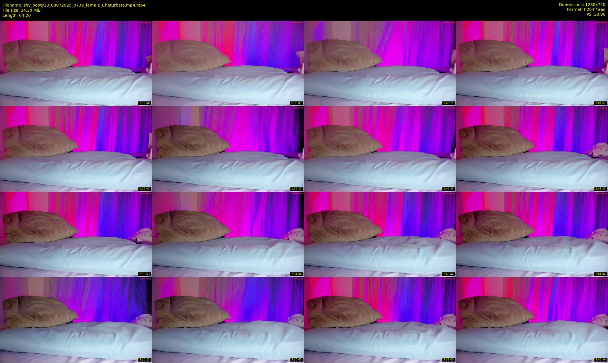 shy_booty18 — 5 minute Chaturbate female cam show recording, 720p, Jul 8, 2025