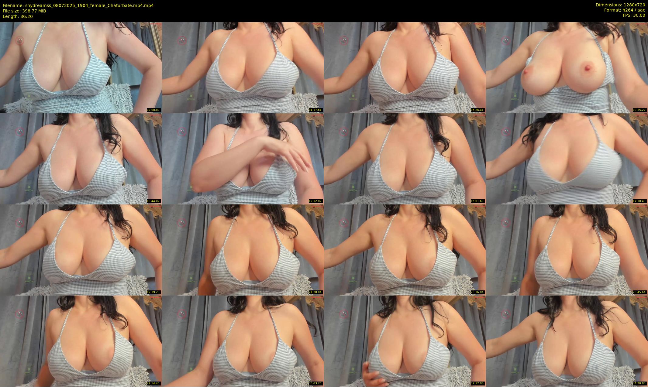 shydreamss — 37 minute Chaturbate female cam show recording, 720p, Jul 8, 2025