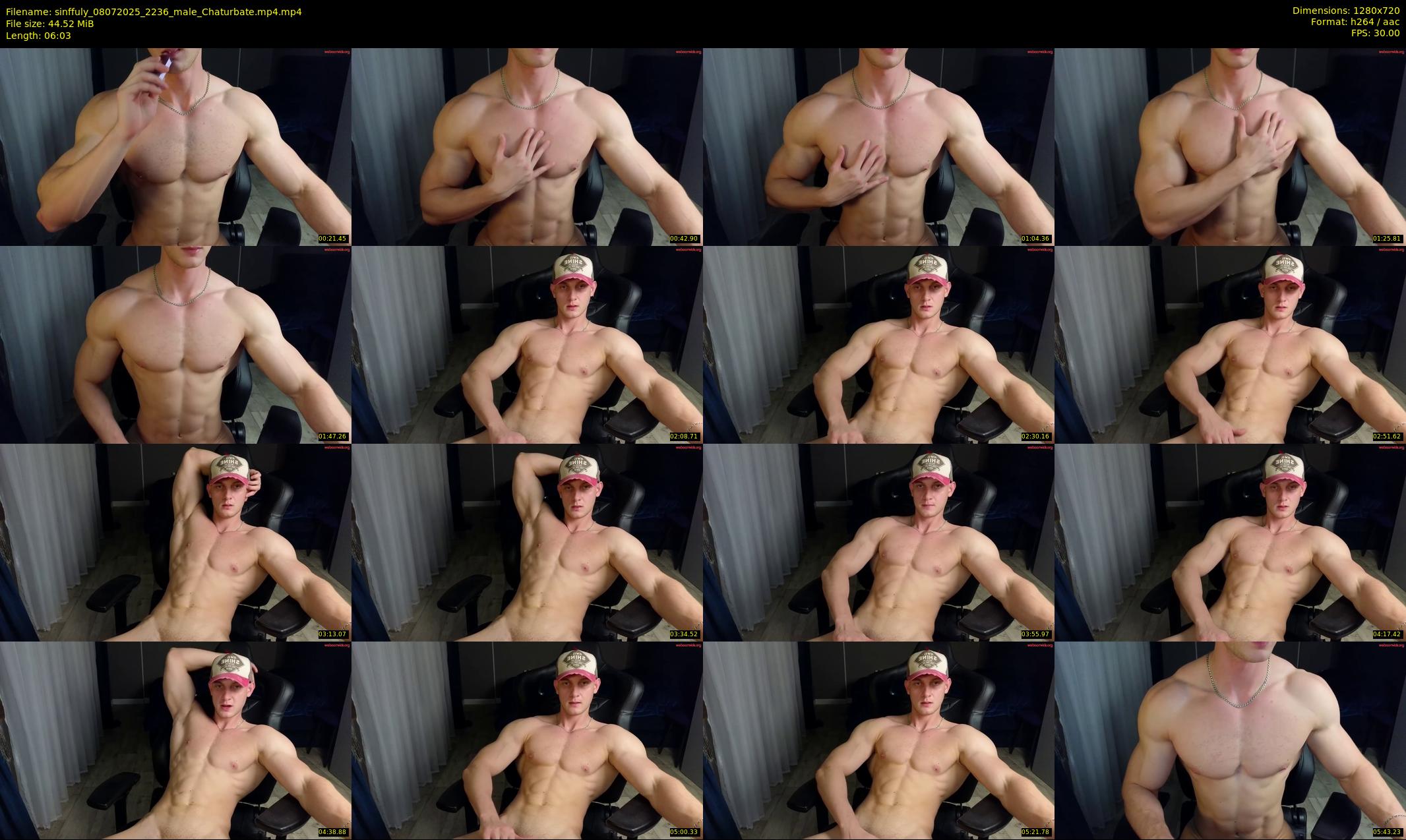 sinffuly — 7 minute Chaturbate male cam show recording, 720p, Jul 8, 2025
