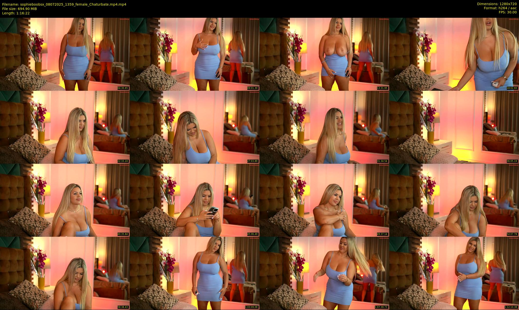 sophieboobsx — 77 minute Chaturbate female cam show recording, 720p, Jul 8, 2025