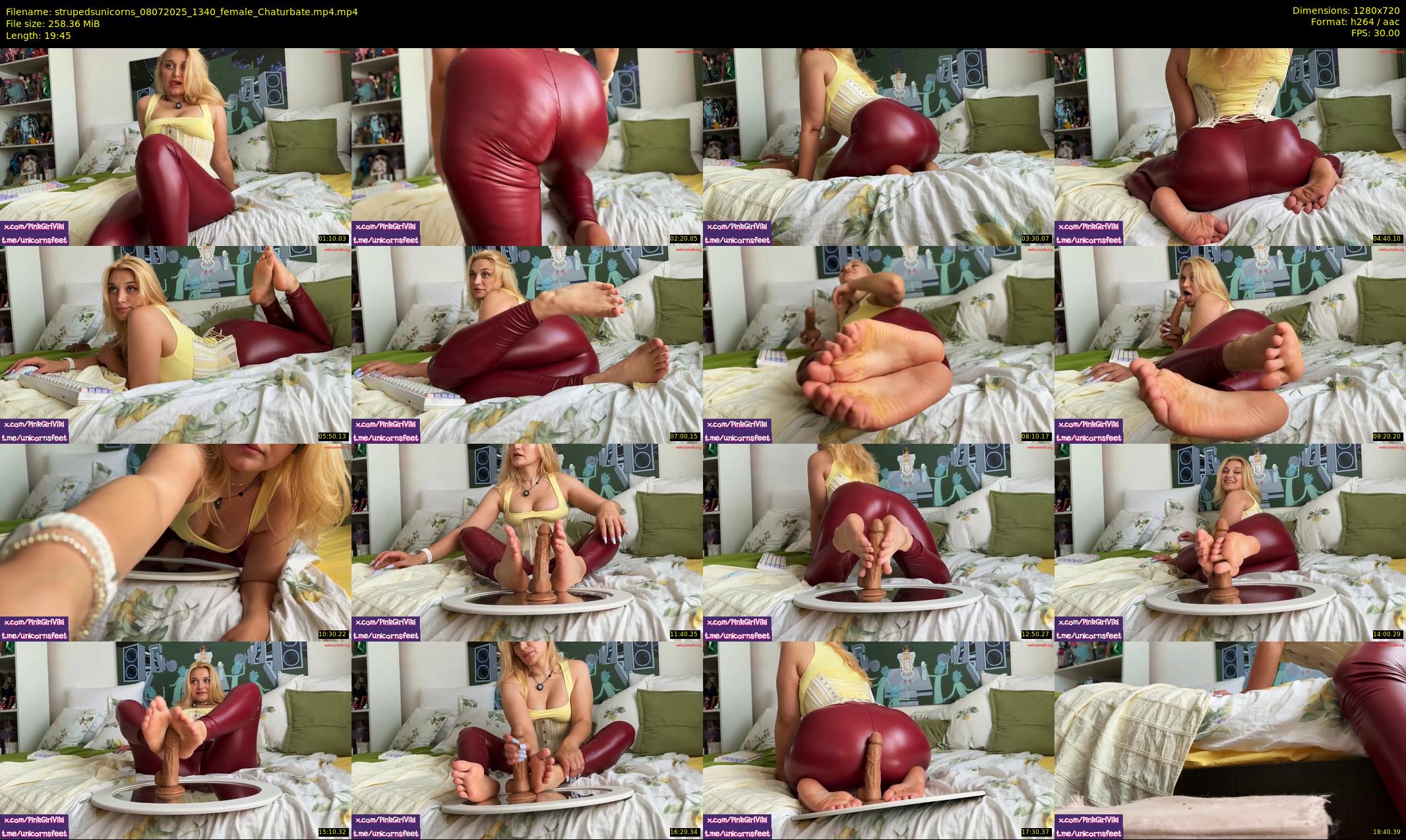 strupedsunicorns — 20 minute Chaturbate couple cam show recording, 720p, Jul 8, 2025