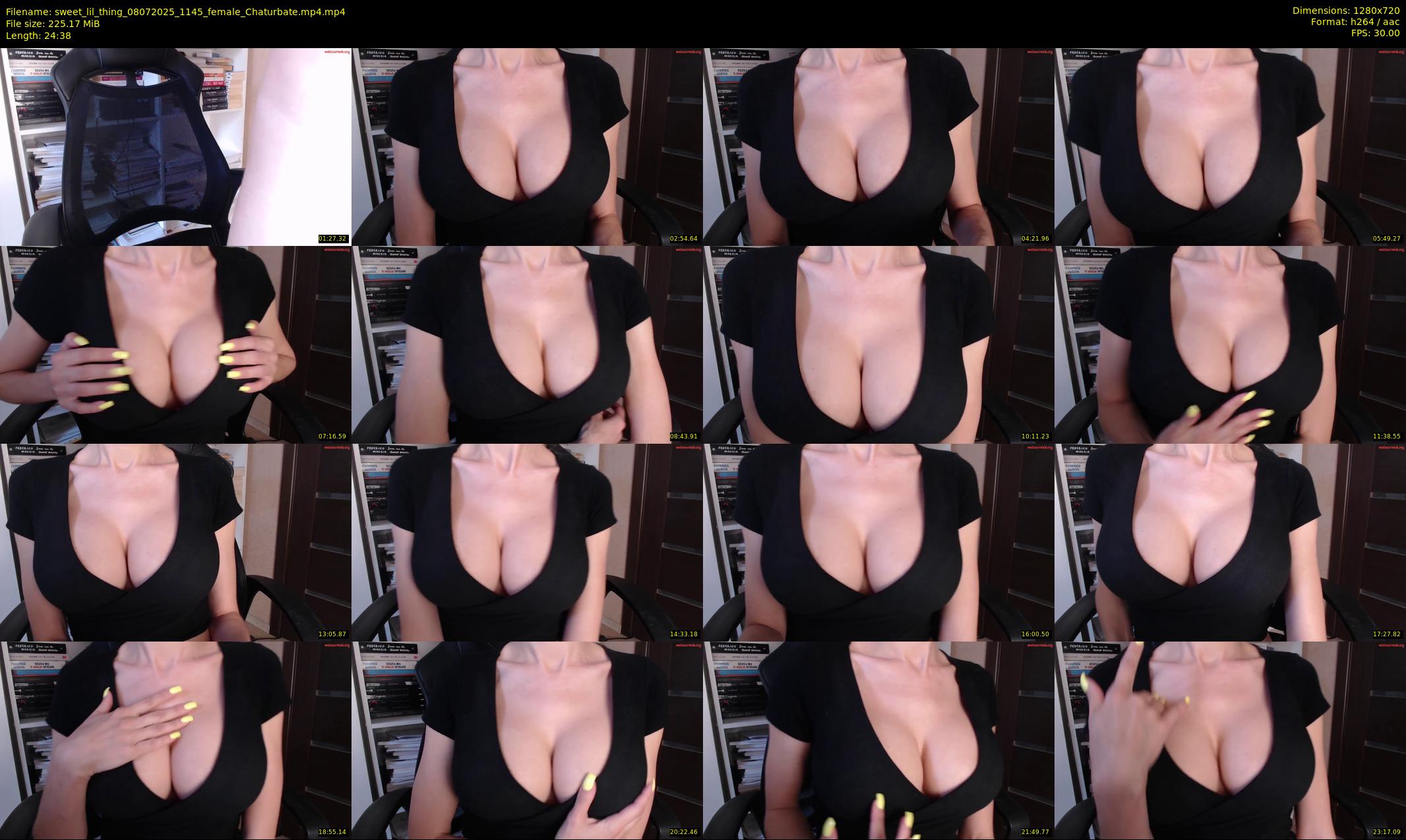 sweet_lil_thing — 25 minute Chaturbate female cam show recording, 720p, Jul 8, 2025