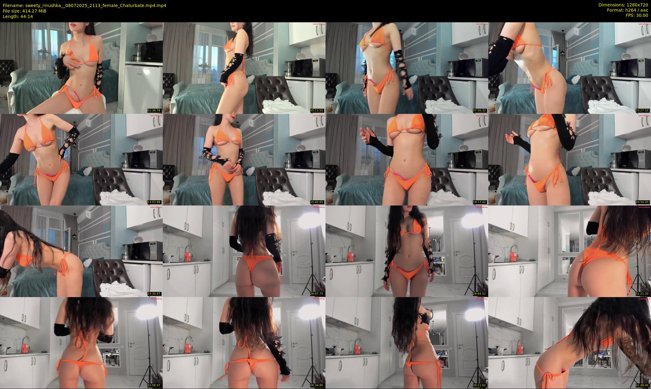 sweety_rinushka_ — 45 minute Chaturbate female cam show recording, 720p, Jul 8, 2025