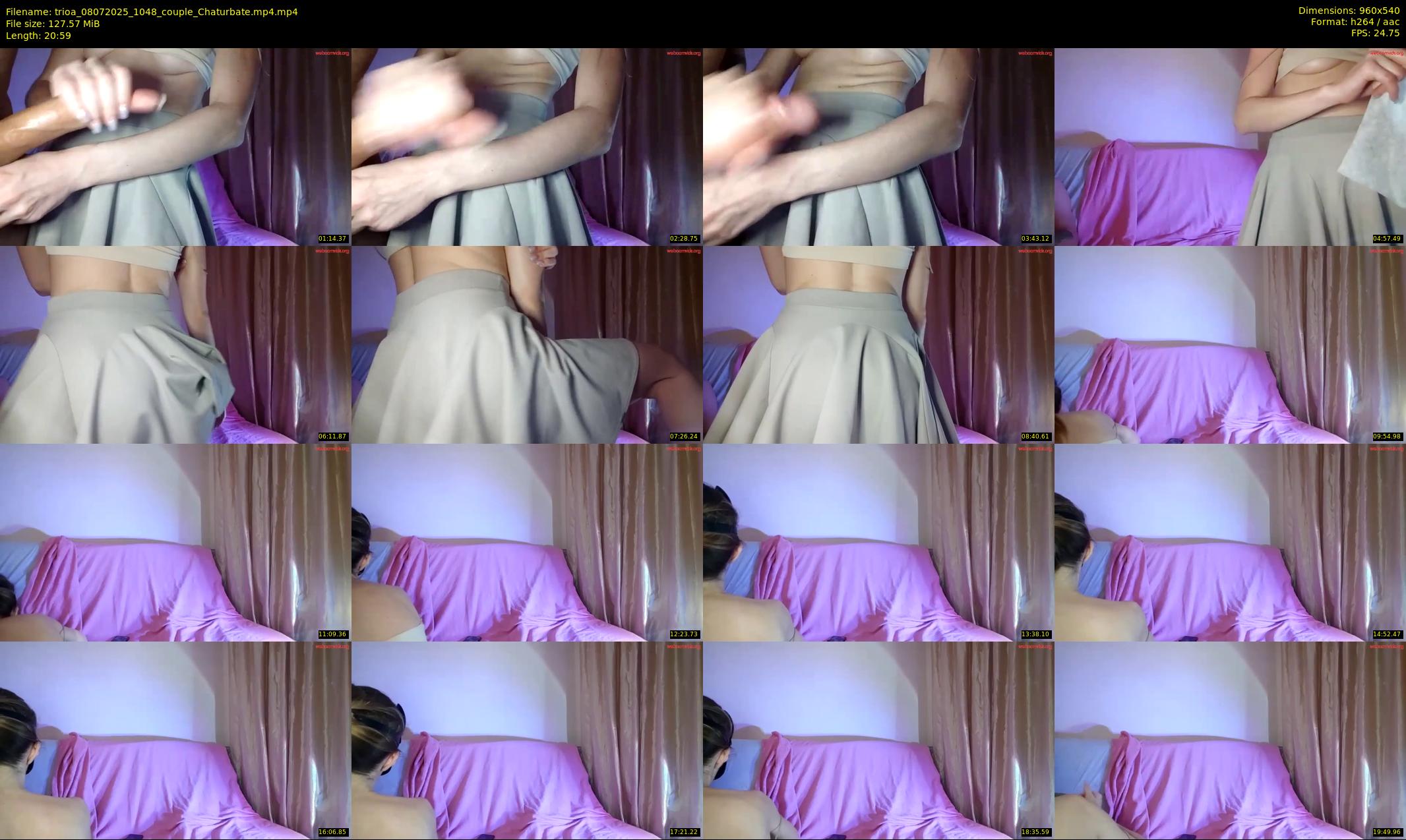 trioa — 21 minute Chaturbate couple cam show recording, 480p, Jul 8, 2025