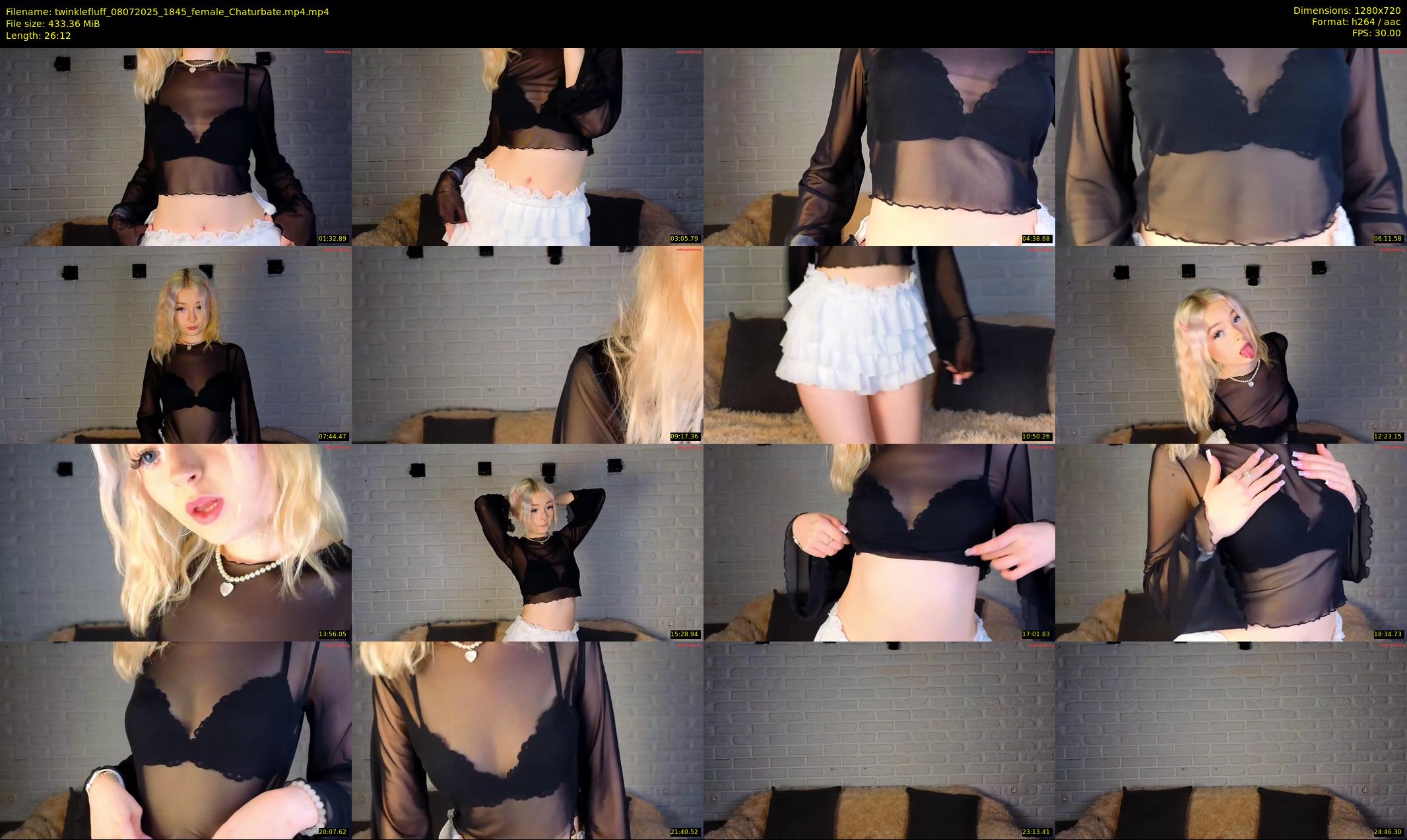 twinklefluff — 27 minute Chaturbate female cam show recording, 720p, Jul 8, 2025