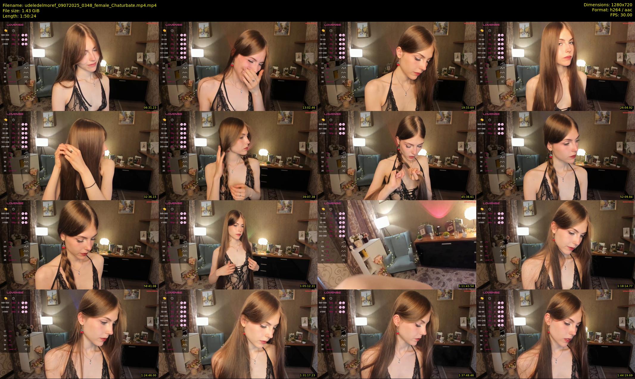 udeledelmoref — 111 minute Chaturbate female cam show recording, 720p, Jul 9, 2025