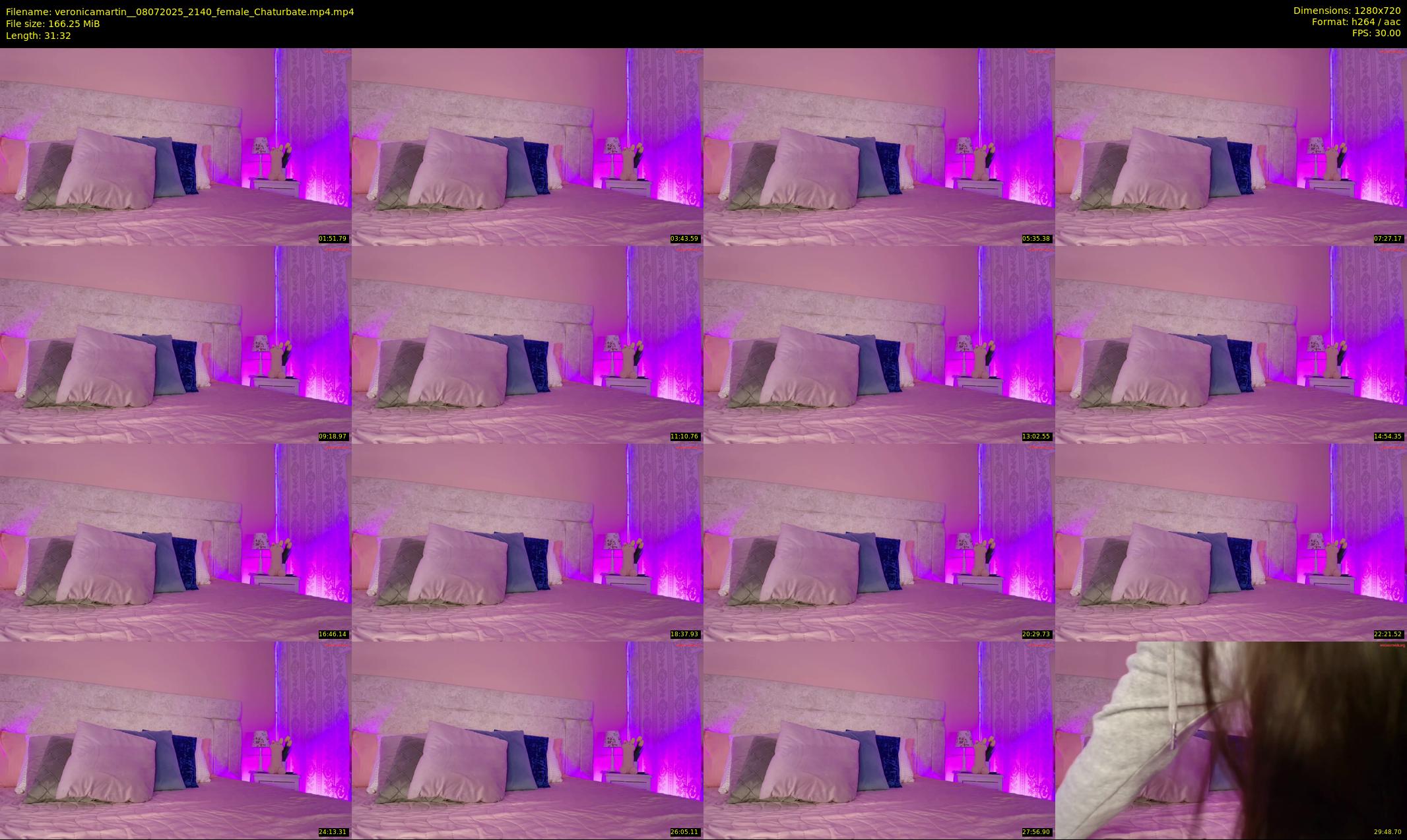 veronicamartin_ — 32 minute Chaturbate female cam show recording, 720p, Jul 8, 2025