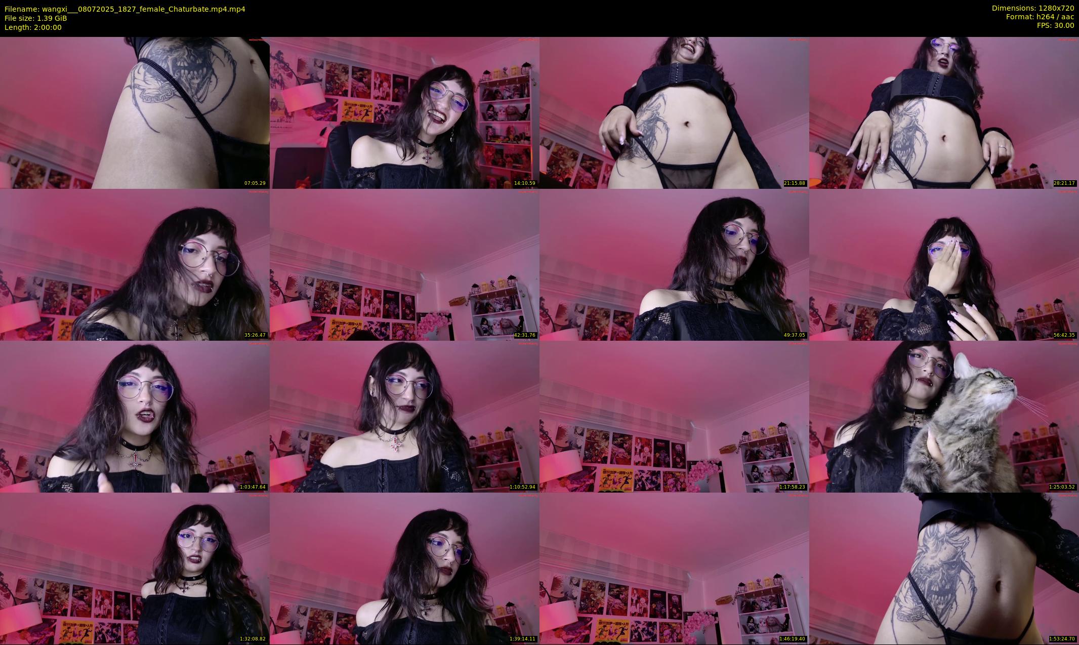 wangxi__ — 120 minute Chaturbate female cam show recording, 720p, Jul 8, 2025