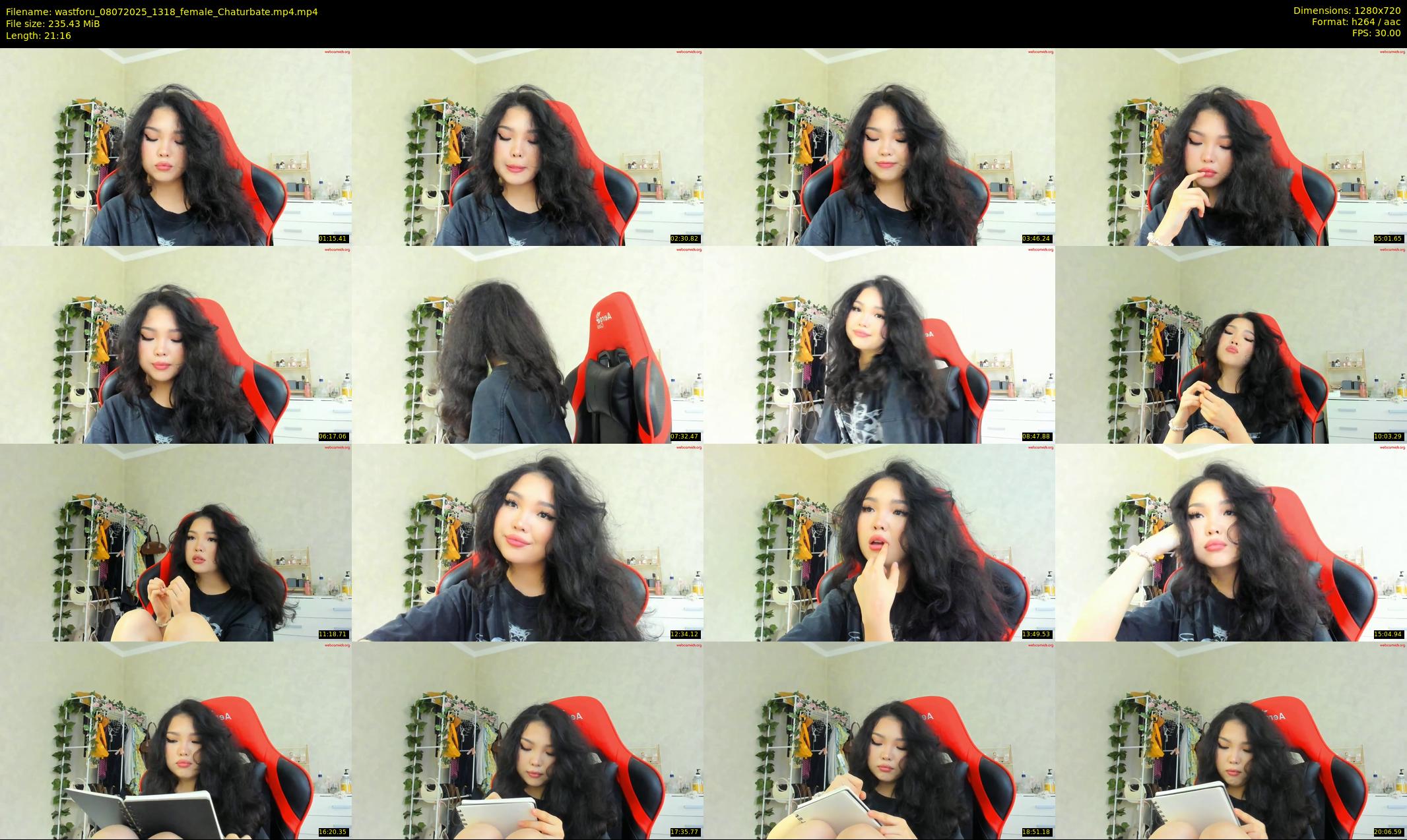 wastforu — 22 minute Chaturbate female cam show recording, 720p, Jul 8, 2025