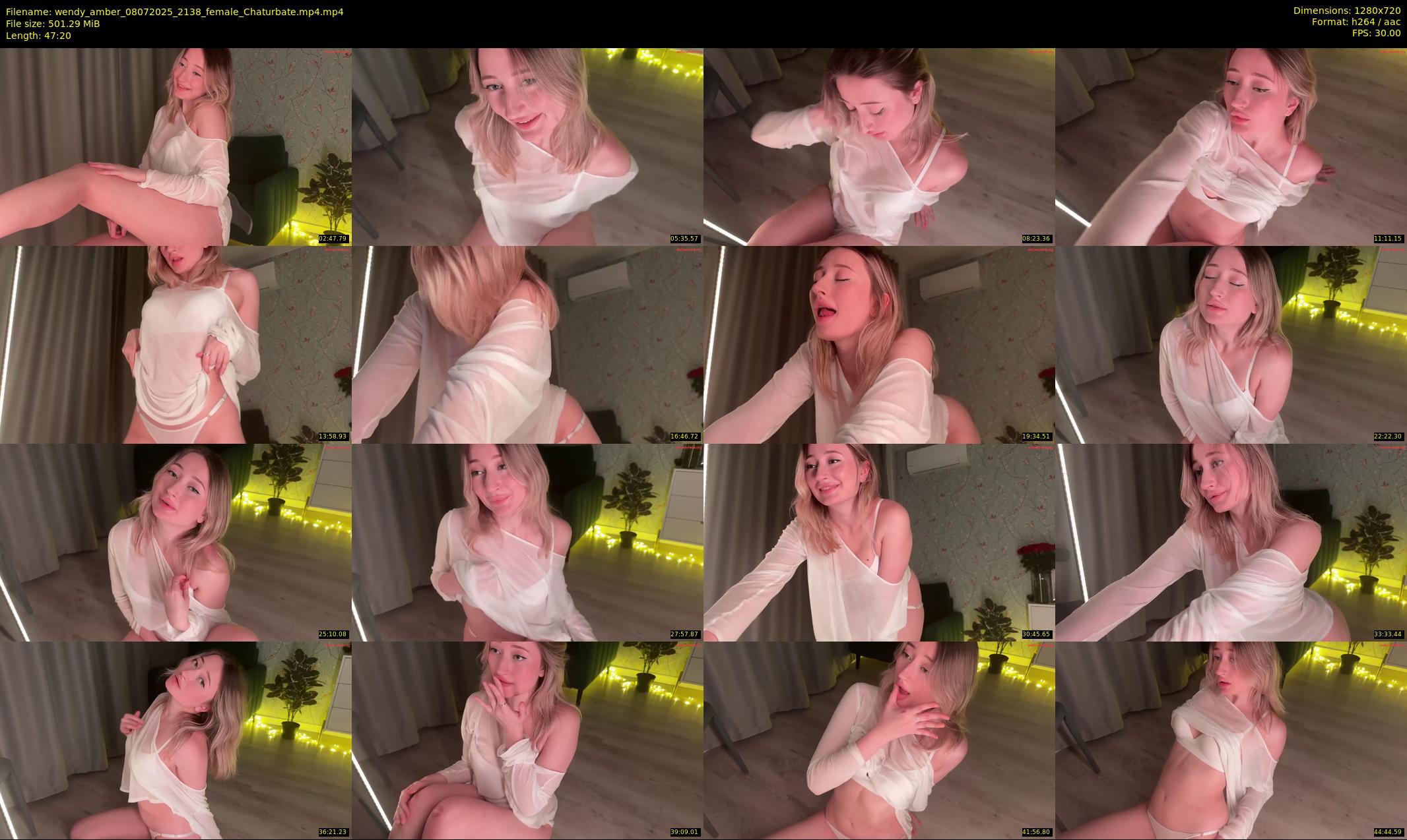 wendy_amber — 48 minute Chaturbate female cam show recording, 720p, Jul 8, 2025