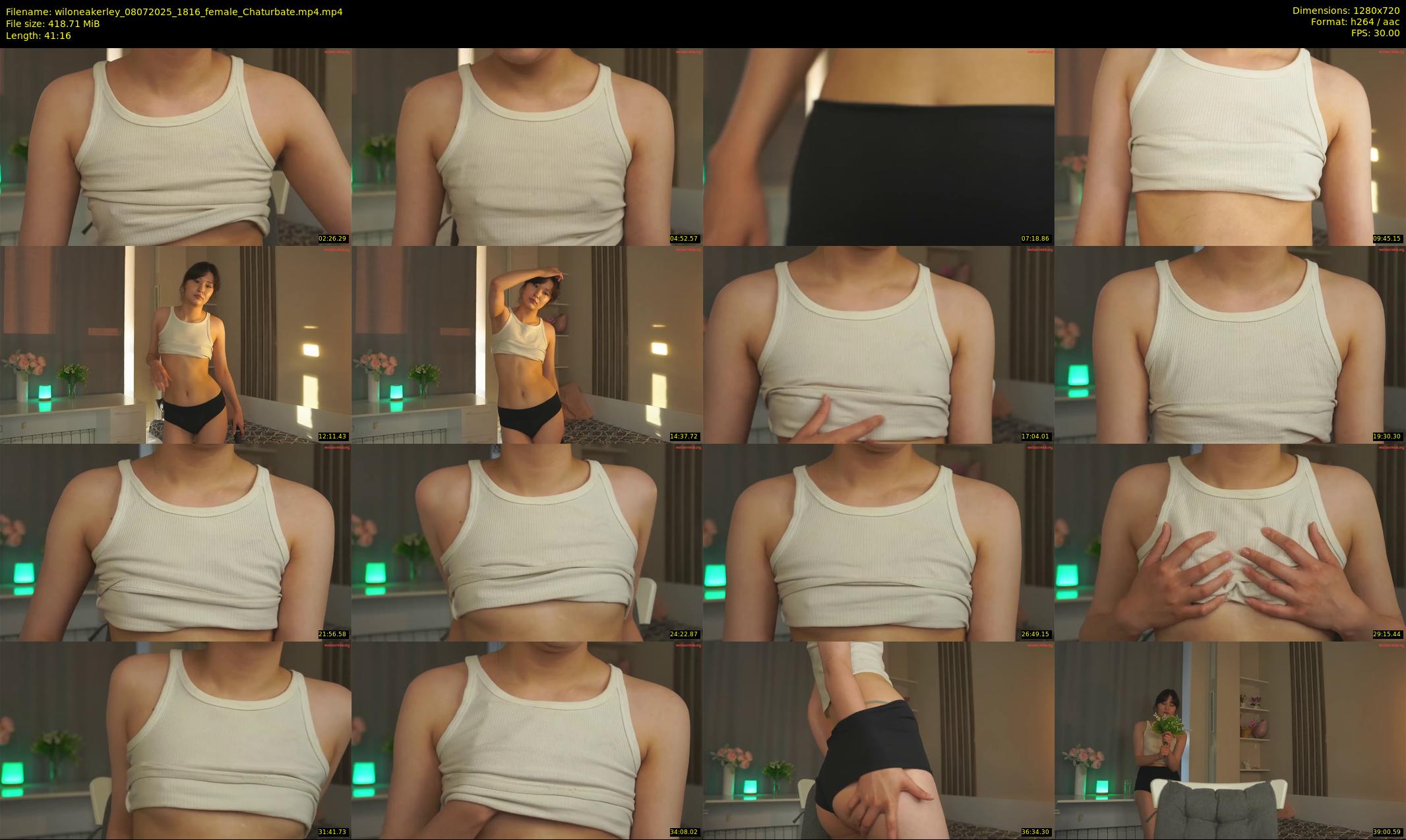 wiloneakerley — 42 minute Chaturbate female cam show recording, 720p, Jul 8, 2025