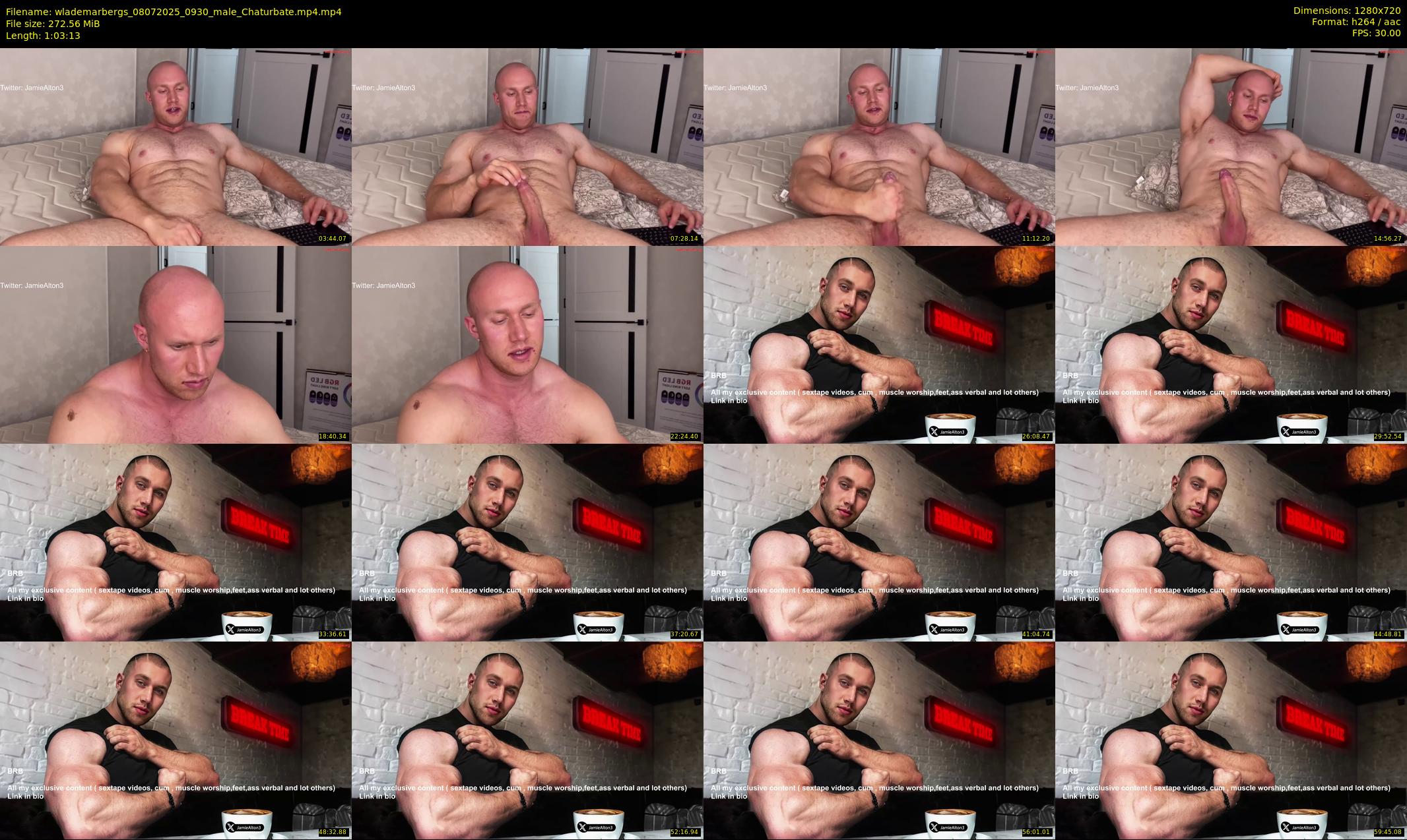 wlademarbergs — 64 minute Chaturbate male cam show recording, 720p, Jul 8, 2025