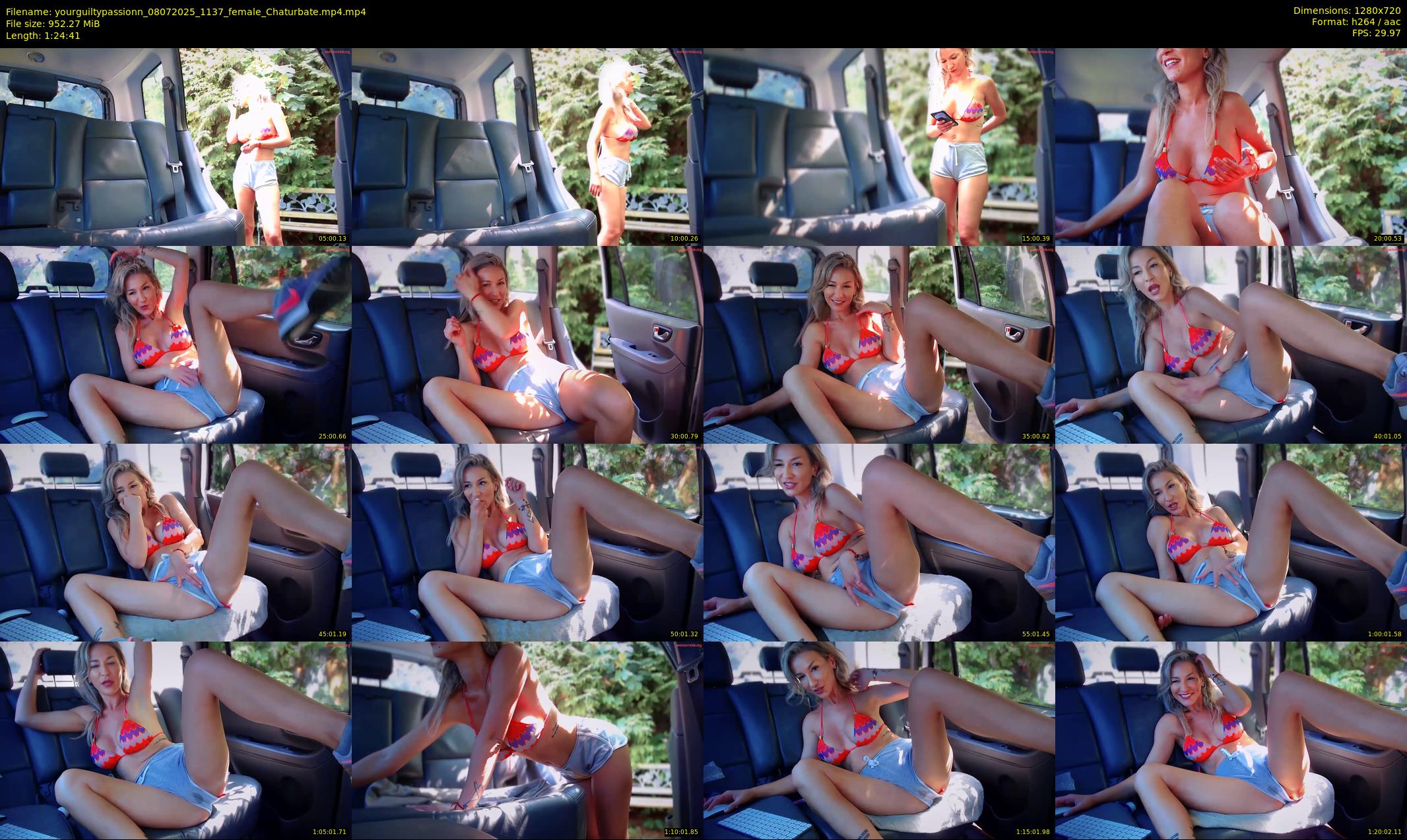 yourguiltypassionn — 85 minute Chaturbate female cam show recording, 720p, Jul 8, 2025