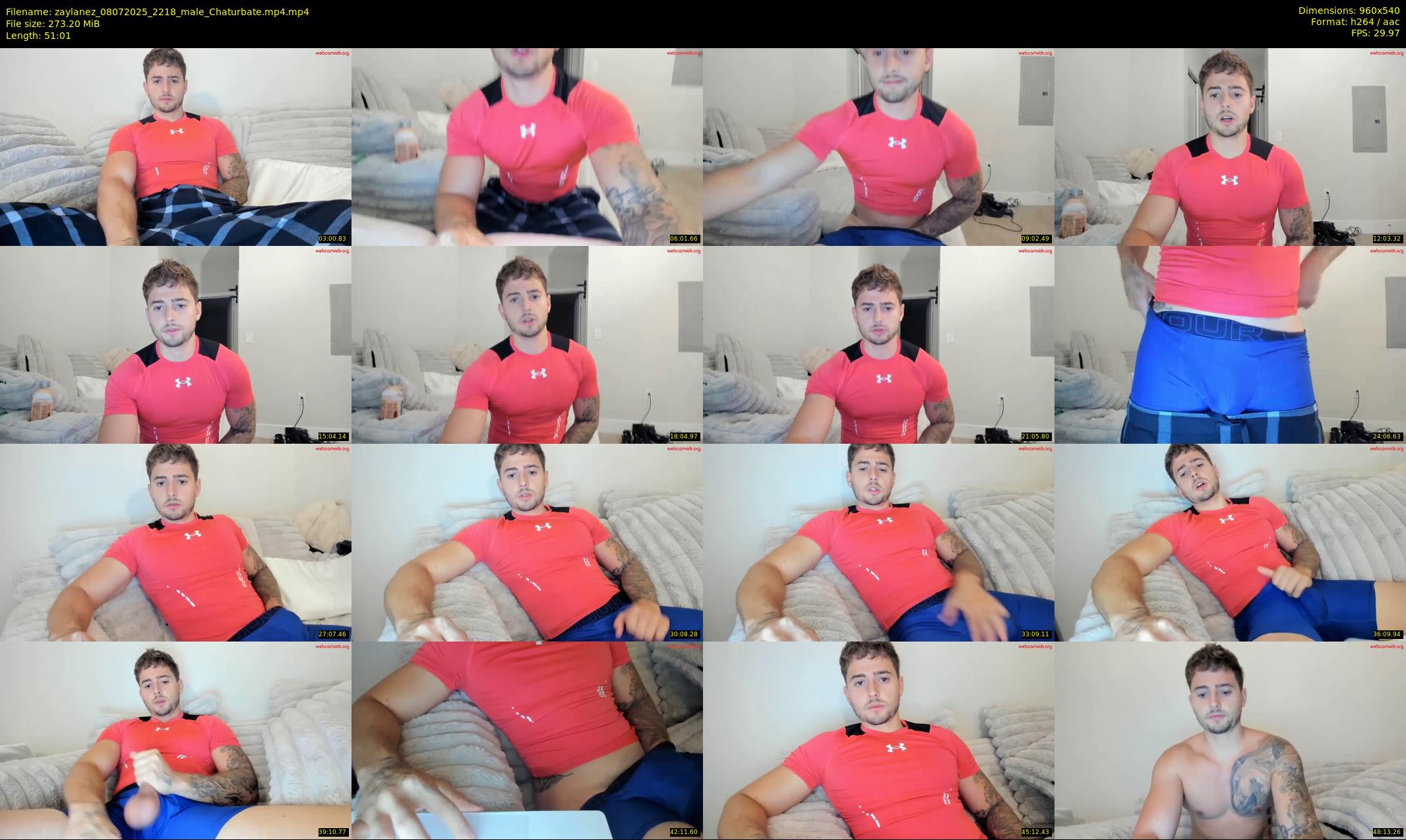 zaylanez — 52 minute Chaturbate male cam show recording, 480p, Jul 8, 2025