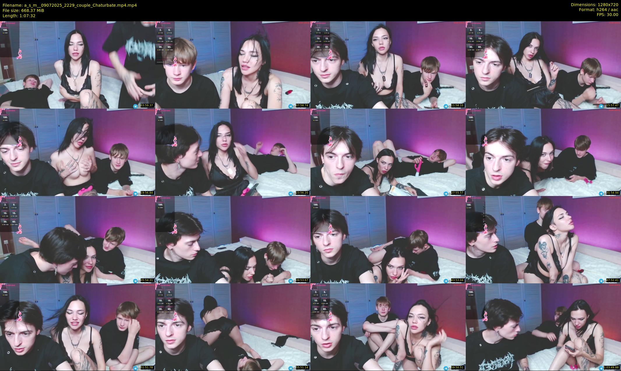 a_s_m_ — 68 minute Chaturbate couple cam show recording, 720p, Jul 9, 2025