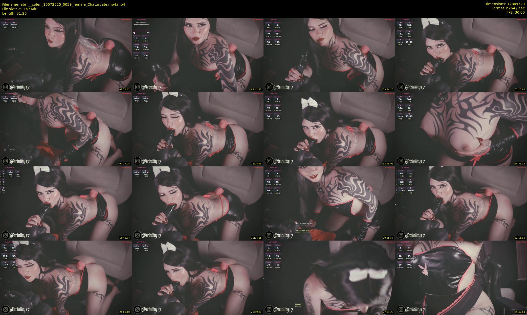 abril__colen — 32 minute Chaturbate female cam show recording, 720p, Jul 10, 2025