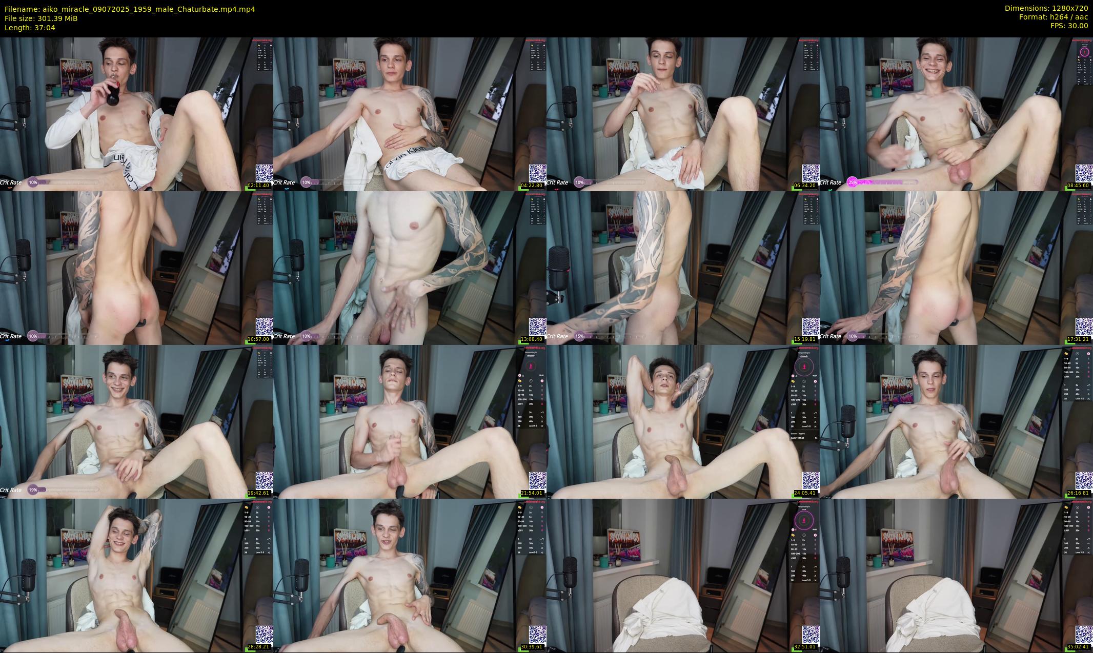 aiko_miracle — 38 minute Chaturbate male cam show recording, 720p, Jul 9, 2025