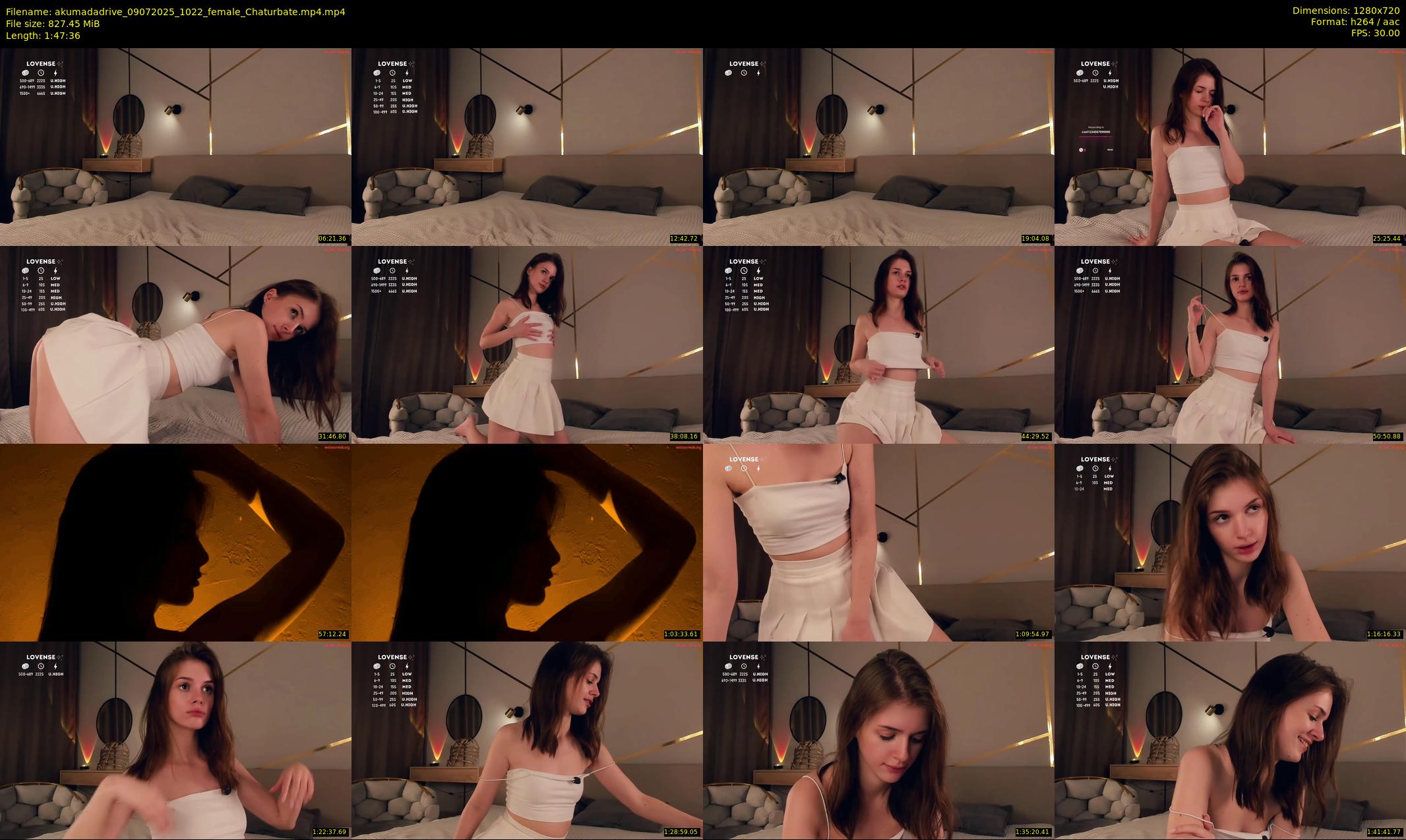 akumadadrive — 108 minute Chaturbate female cam show recording, 720p, Jul 9, 2025