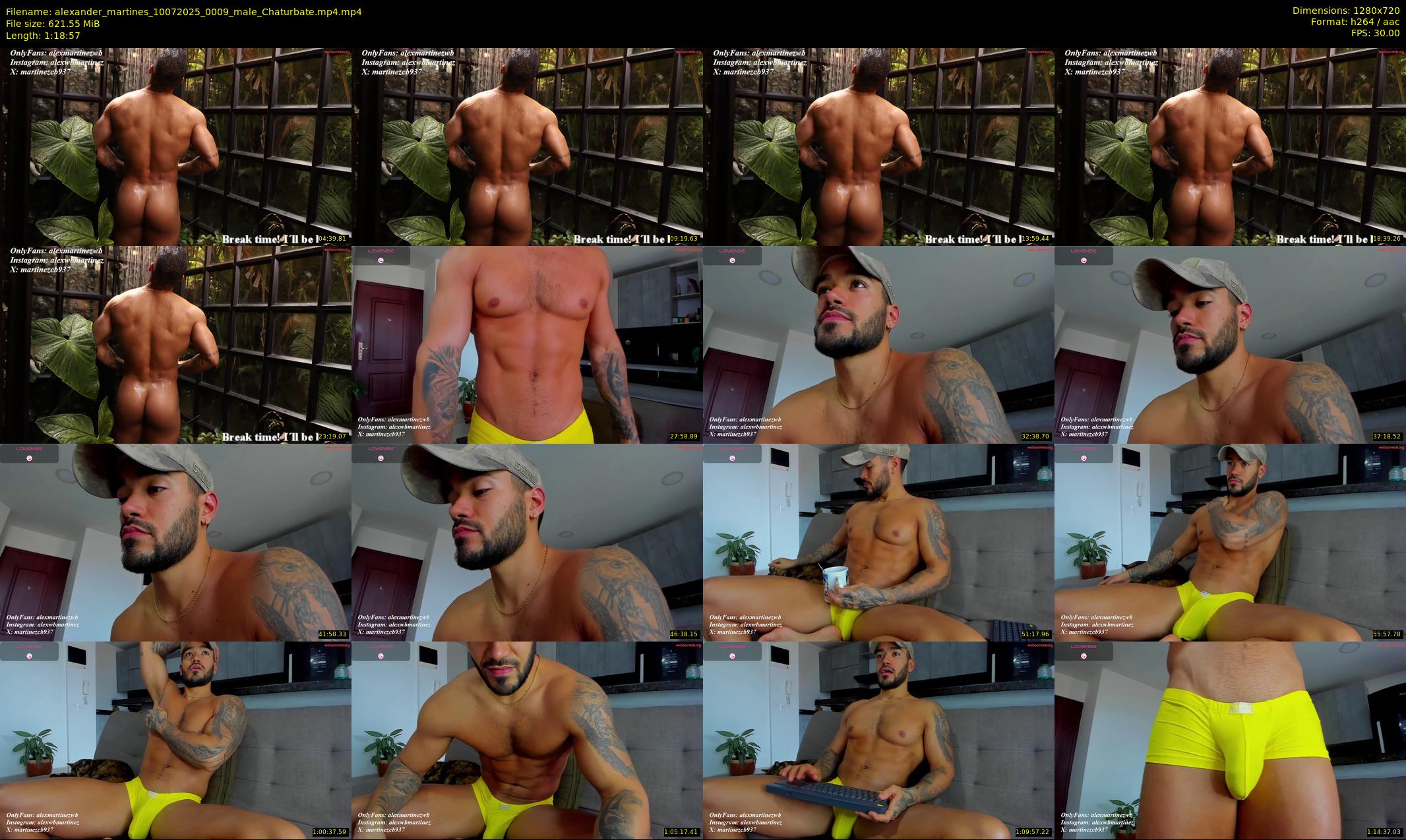alexander_martines — 79 minute Chaturbate male cam show recording, 720p, Jul 10, 2025