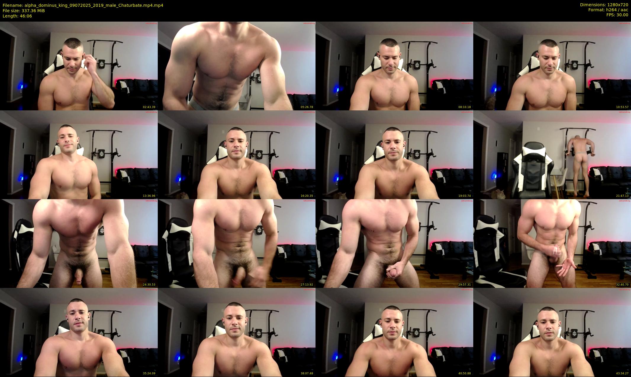 alpha_dominus_king — 47 minute Chaturbate male cam show recording, 720p, Jul 9, 2025