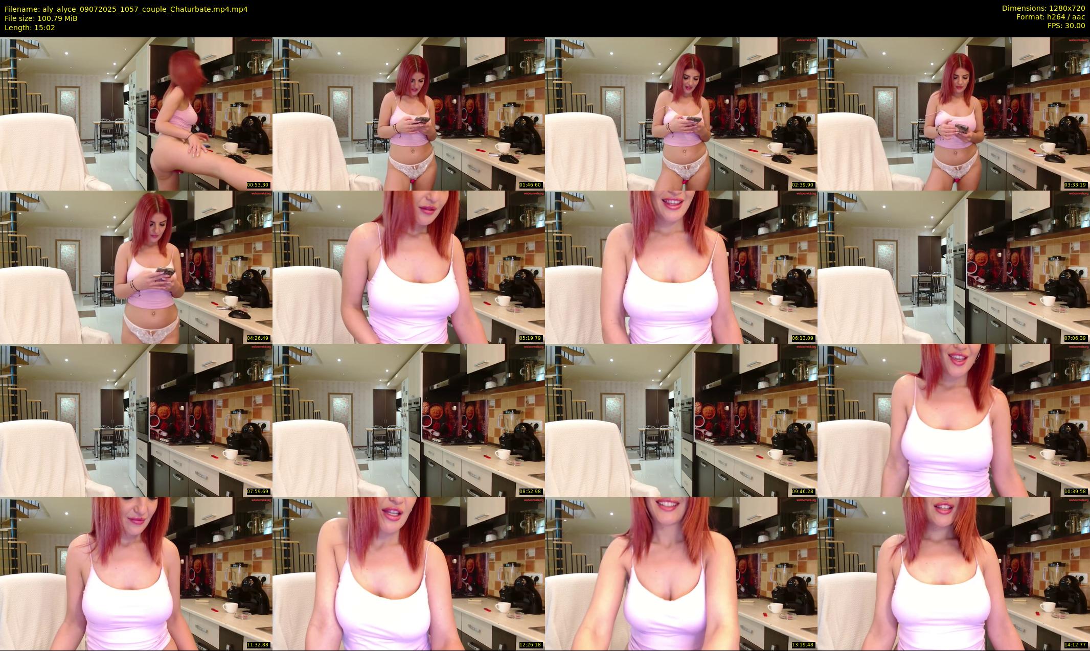 aly_alyce — 16 minute Chaturbate female cam show recording, 720p, Jul 9, 2025