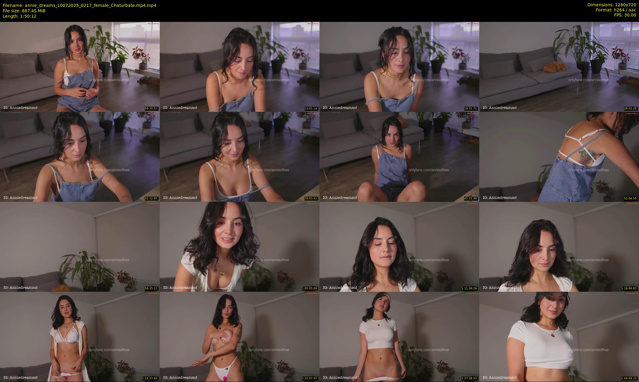 annie_dreams — 111 minute Chaturbate female cam show recording, 720p, Jul 10, 2025