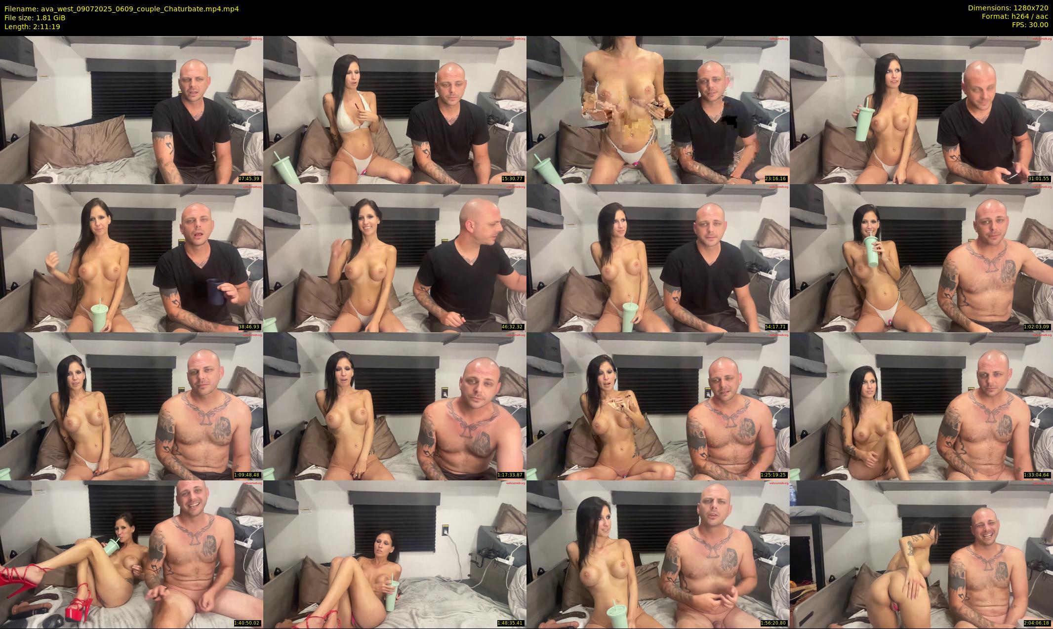 ava_west — 132 minute Chaturbate couple cam show recording, 720p, Jul 9, 2025
