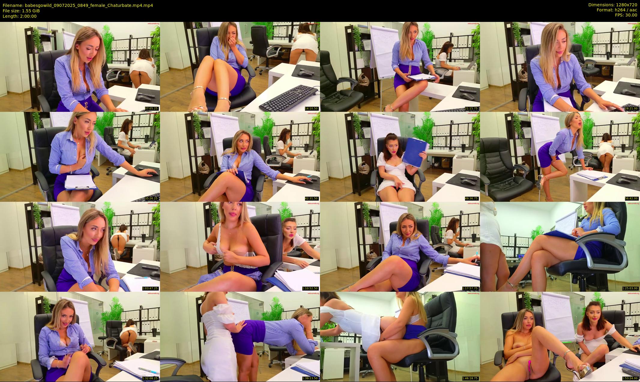 babesgowild — 120 minute Chaturbate couple cam show recording, 720p, Jul 9, 2025