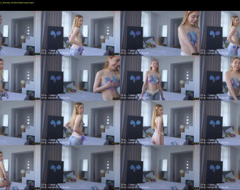 blue_bow — 45 minute Chaturbate female cam show recording, 720p, Jul 9, 2025
