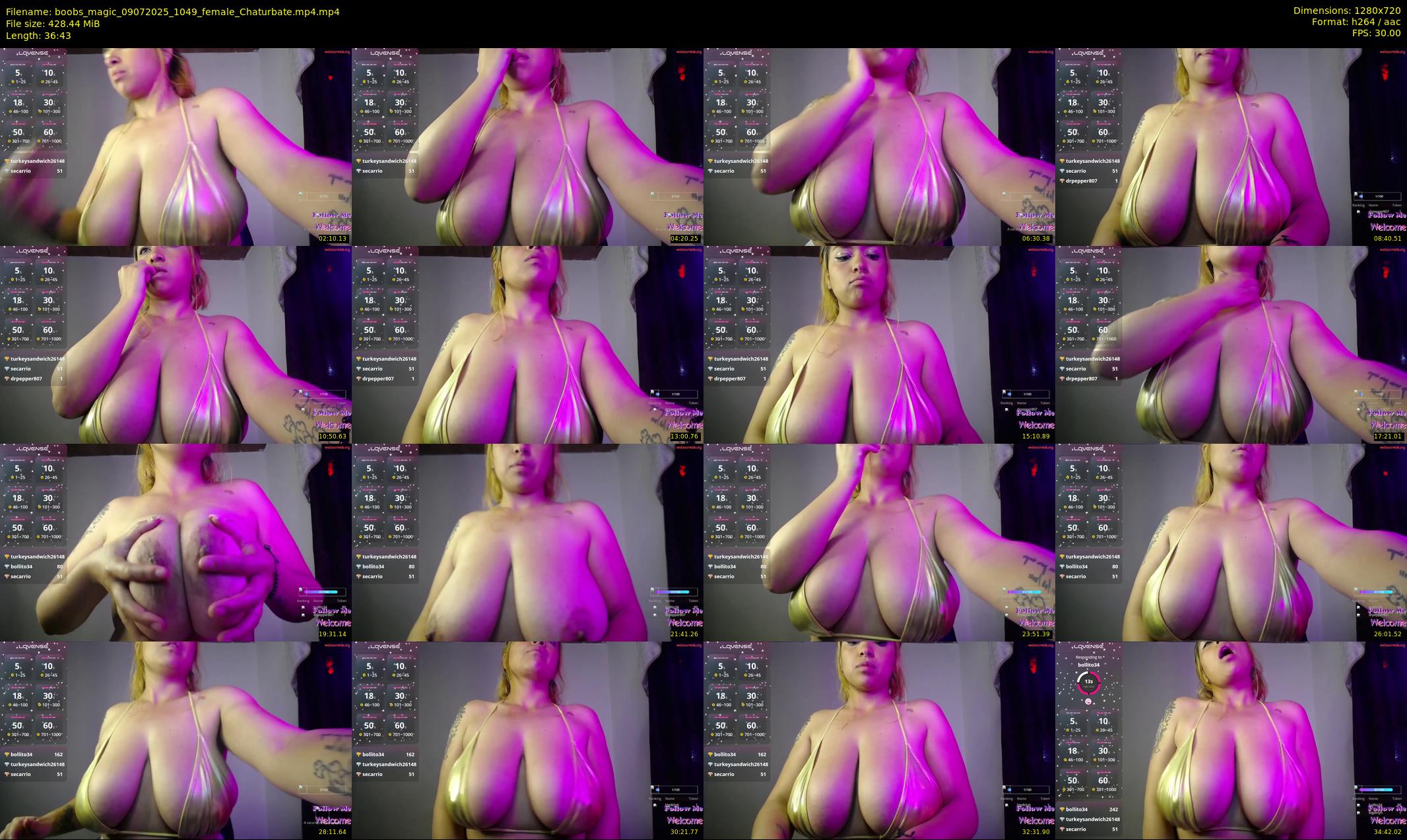 boobs_magic — 37 minute Chaturbate couple cam show recording, 720p, Jul 9, 2025