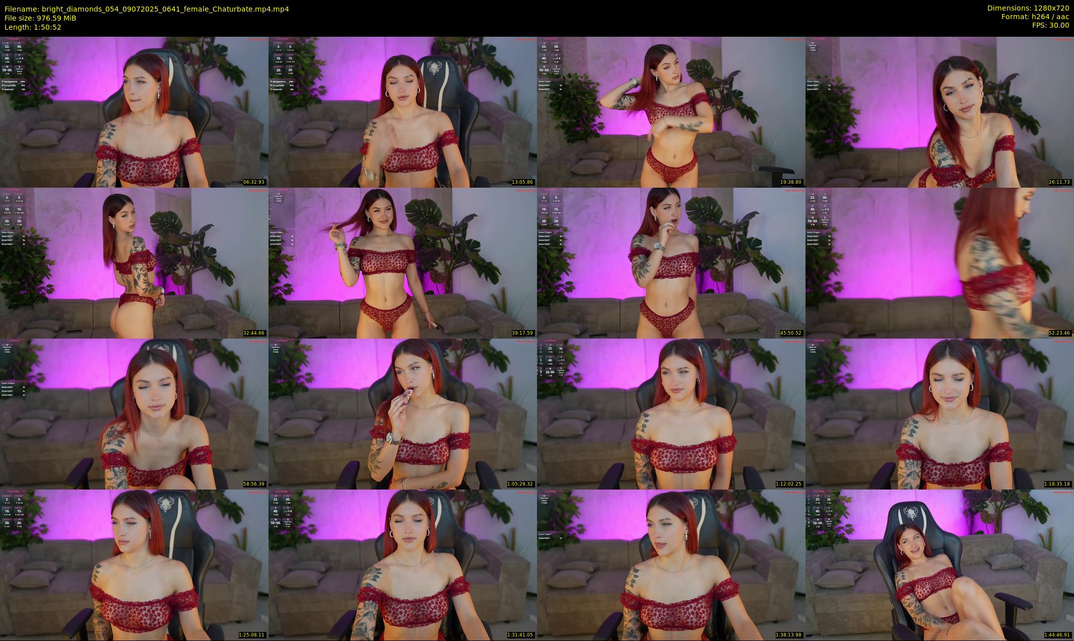 bright_diamonds_054 — 111 minute Chaturbate couple cam show recording, 720p, Jul 9, 2025