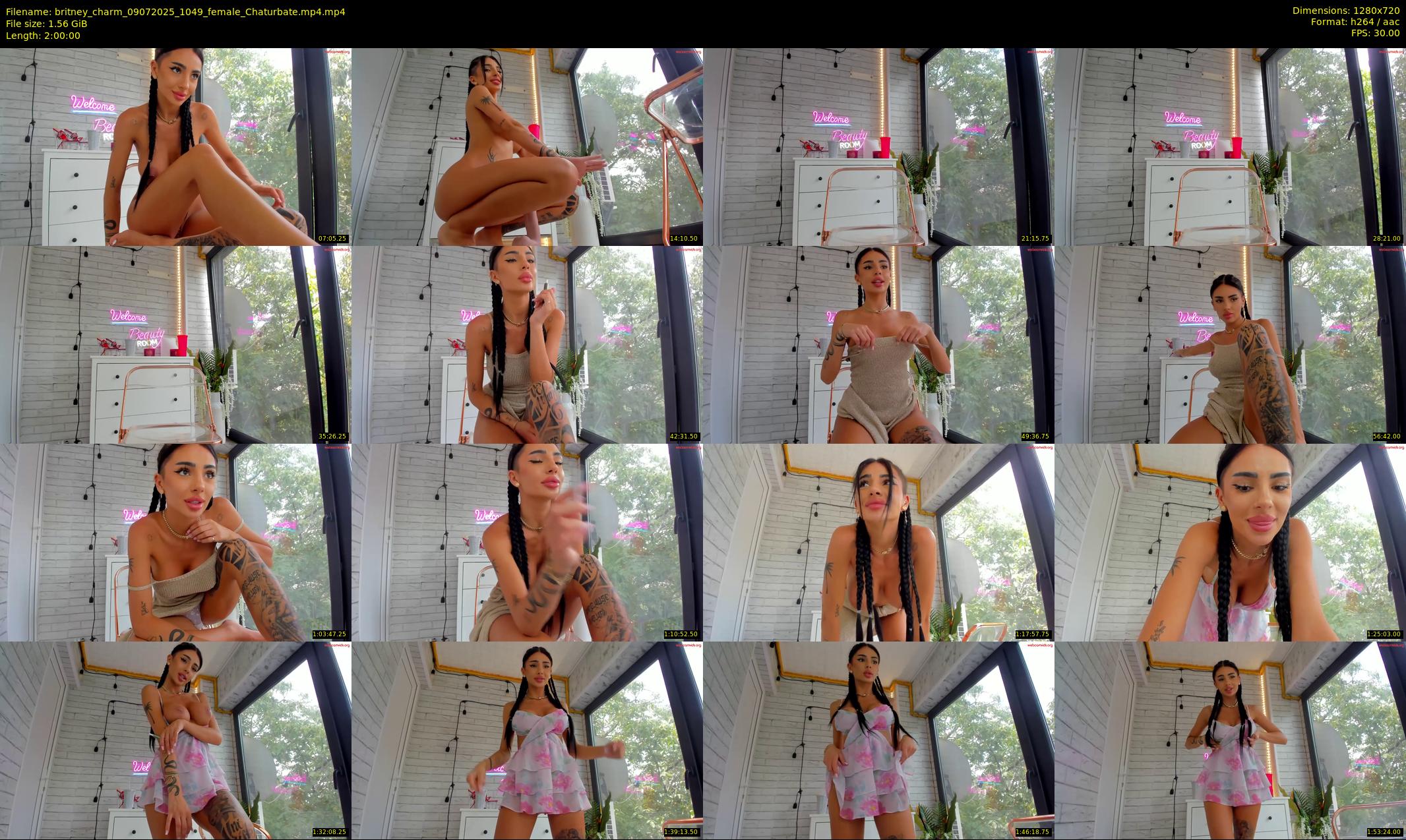 britney_charm — 120 minute Chaturbate female cam show recording, 720p, Jul 9, 2025