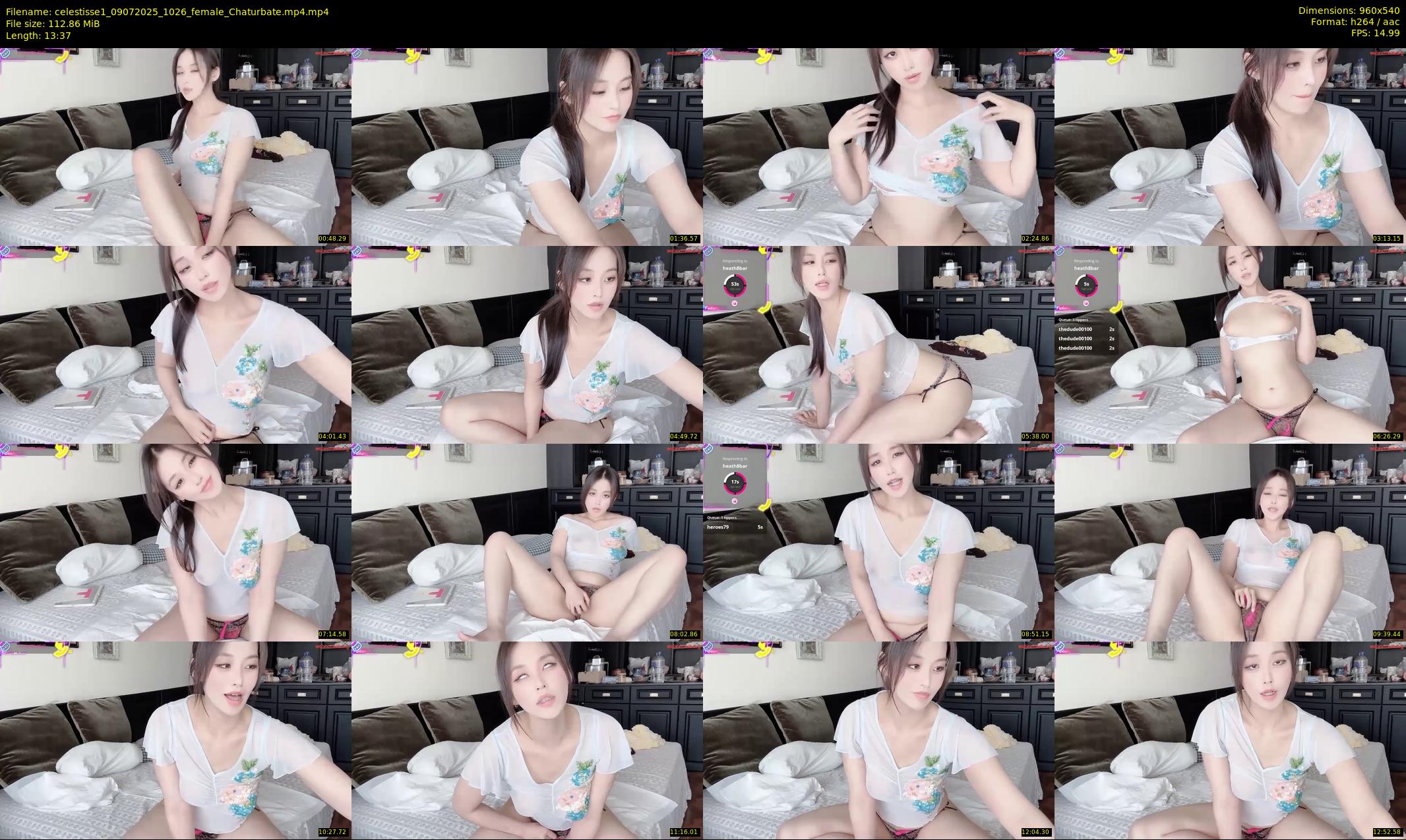 celestisse1 — 14 minute Chaturbate female cam show recording, 480p, Jul 9, 2025