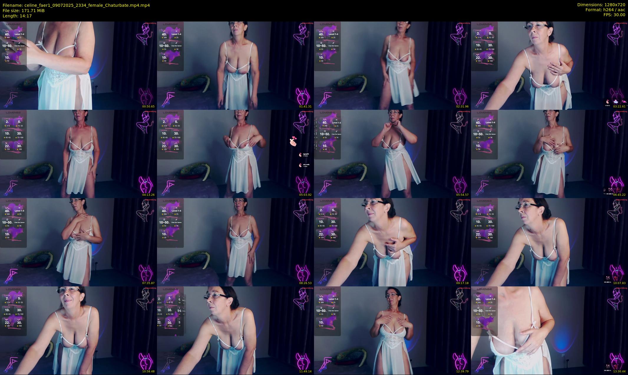 celine_faer1 — 15 minute Chaturbate female cam show recording, 720p, Jul 9, 2025